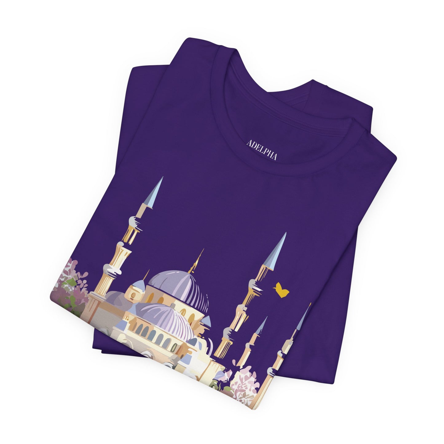 Natural Cotton Tee Shirt - Istanbul, Turkey Printify