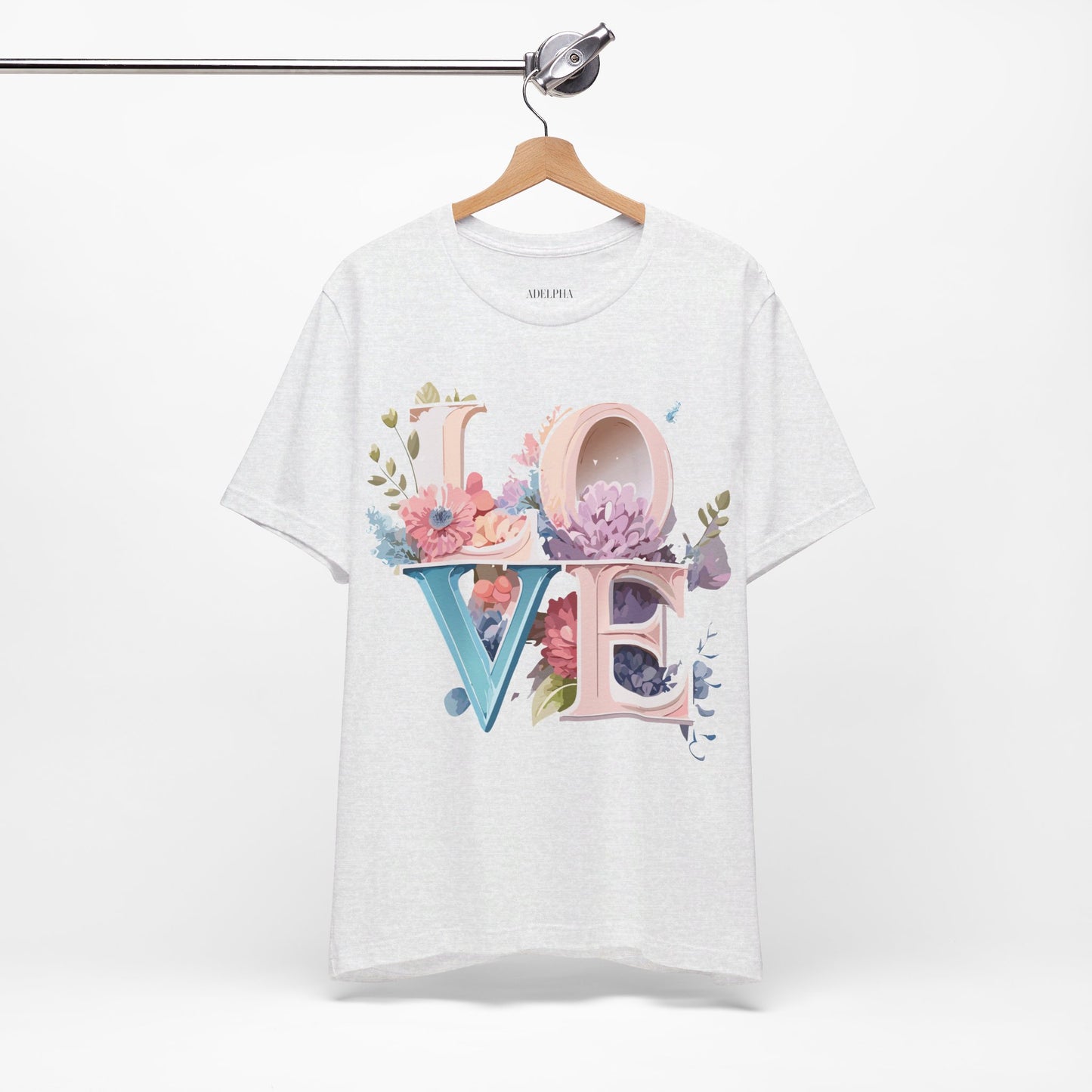 Natural Cotton Tee Shirt - Love story Collection Printify