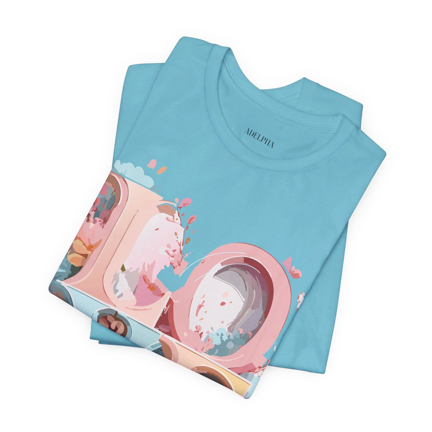 Natural Cotton Tee Shirt - Love story Collection Printify
