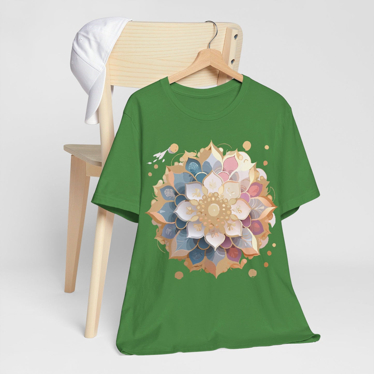 Natural Cotton Tee Shirt - Medallion Collection Printify