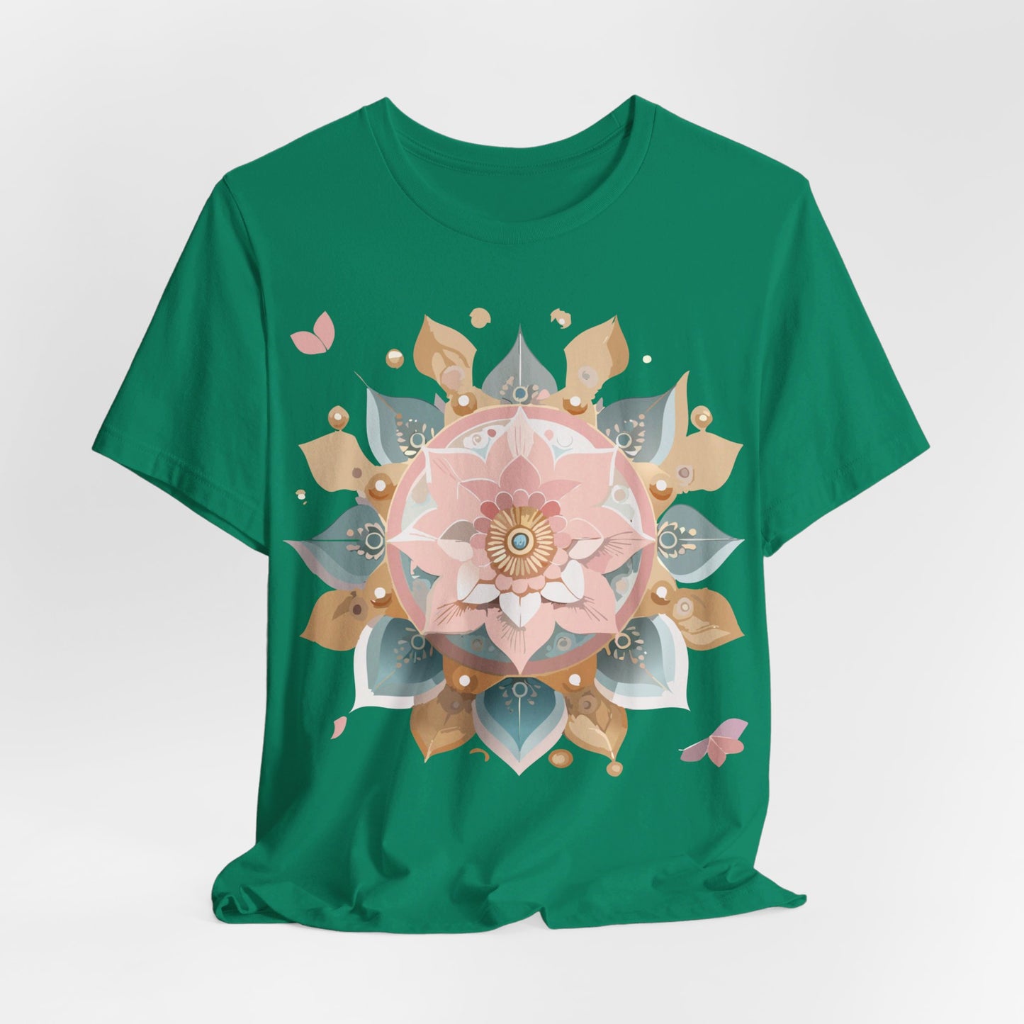 Natural Cotton Tee Shirt - Medallion Collection Printify