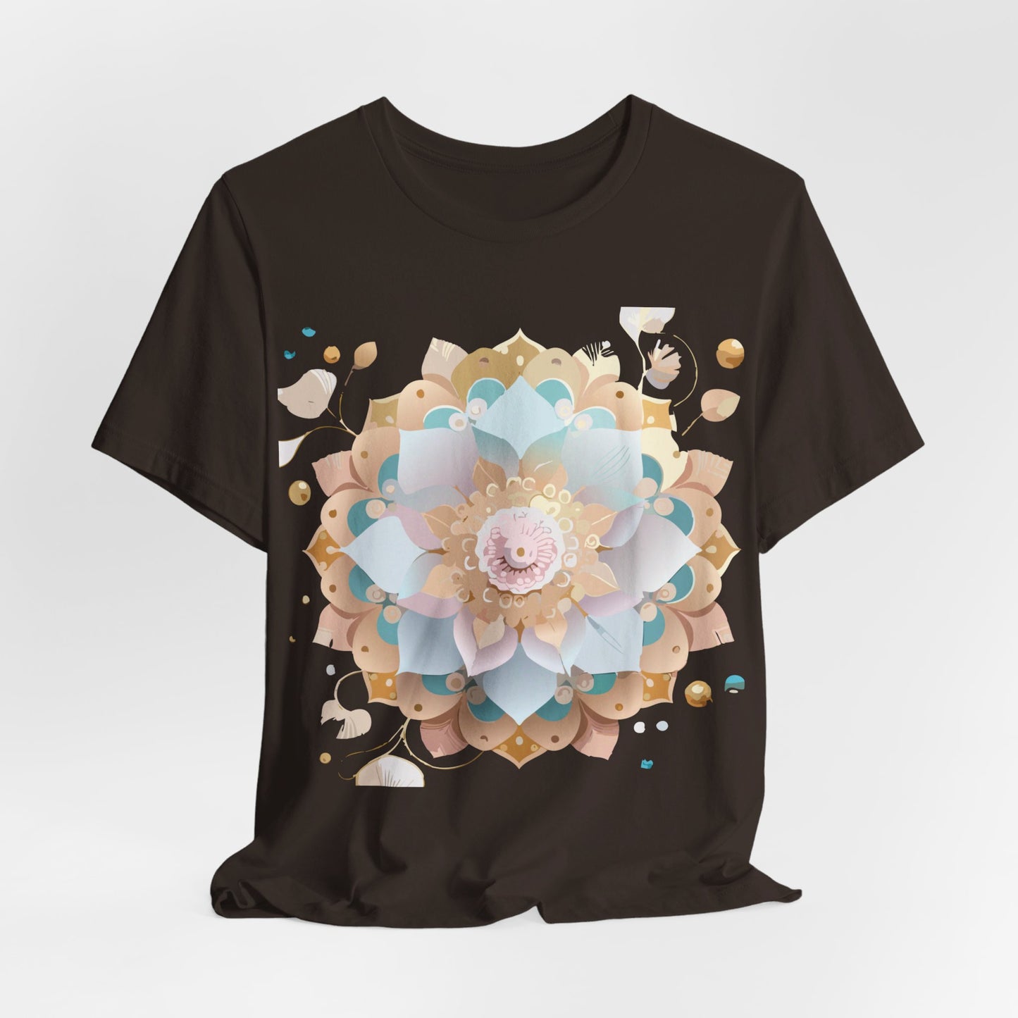 Natural Cotton Tee Shirt - Medallion Collection Printify
