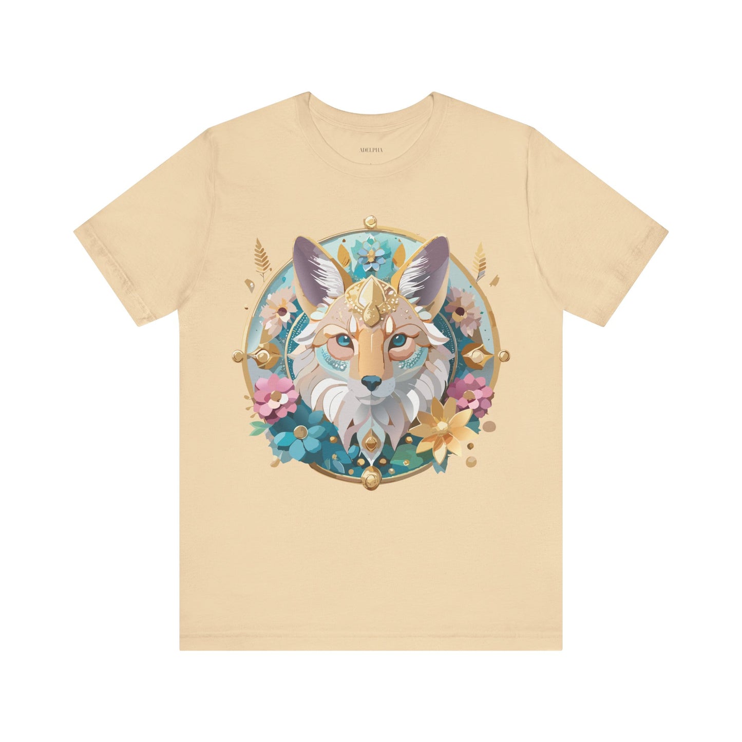 Natural Cotton Tee Shirt - Medallion Collection Printify