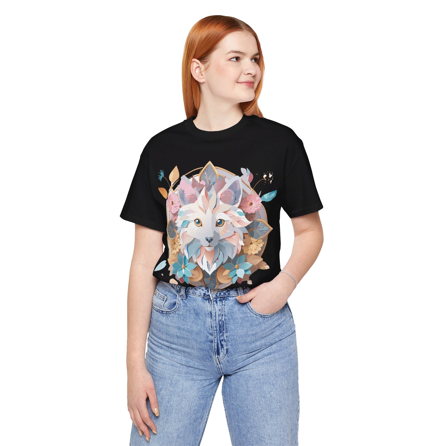 Natural Cotton Tee Shirt - Medallion Collection Printify