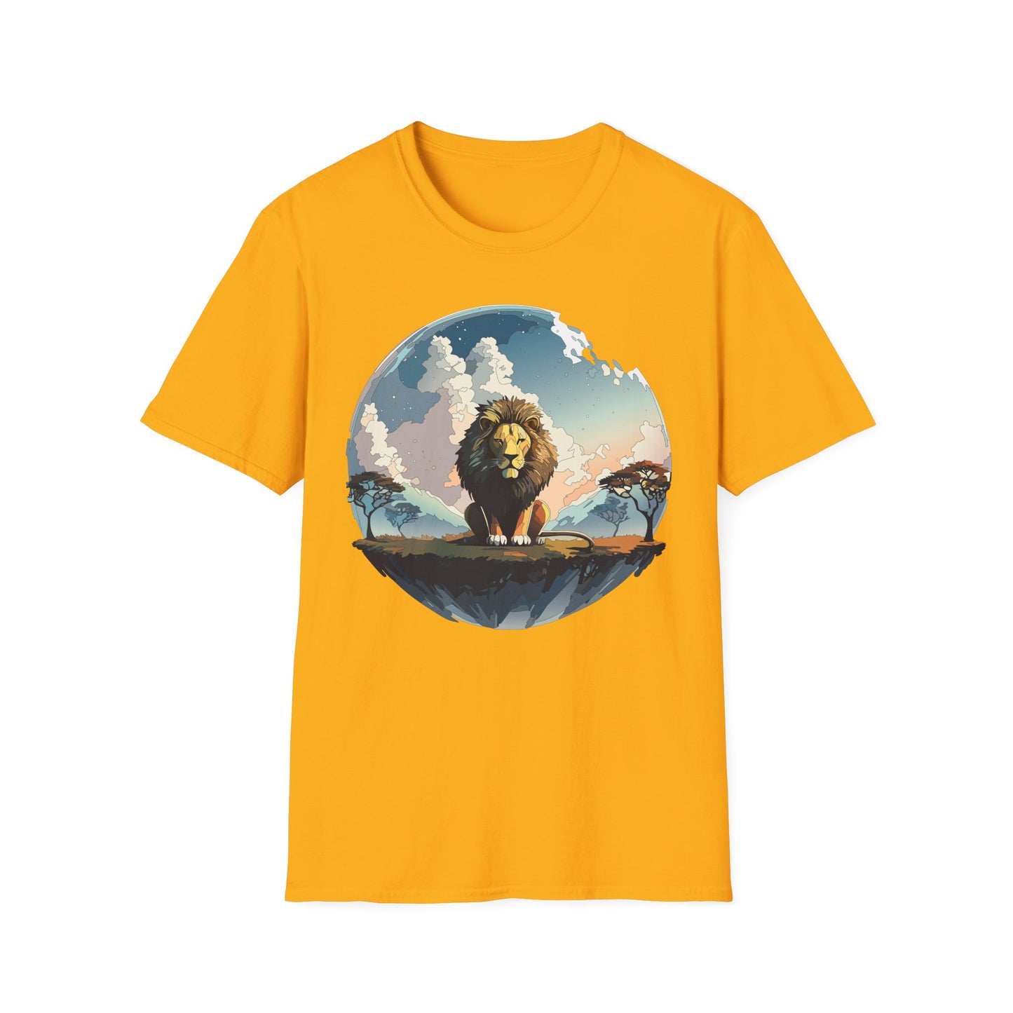Lion Shirt, Shirt with Lion, Animal Tee, Shirt with Animals