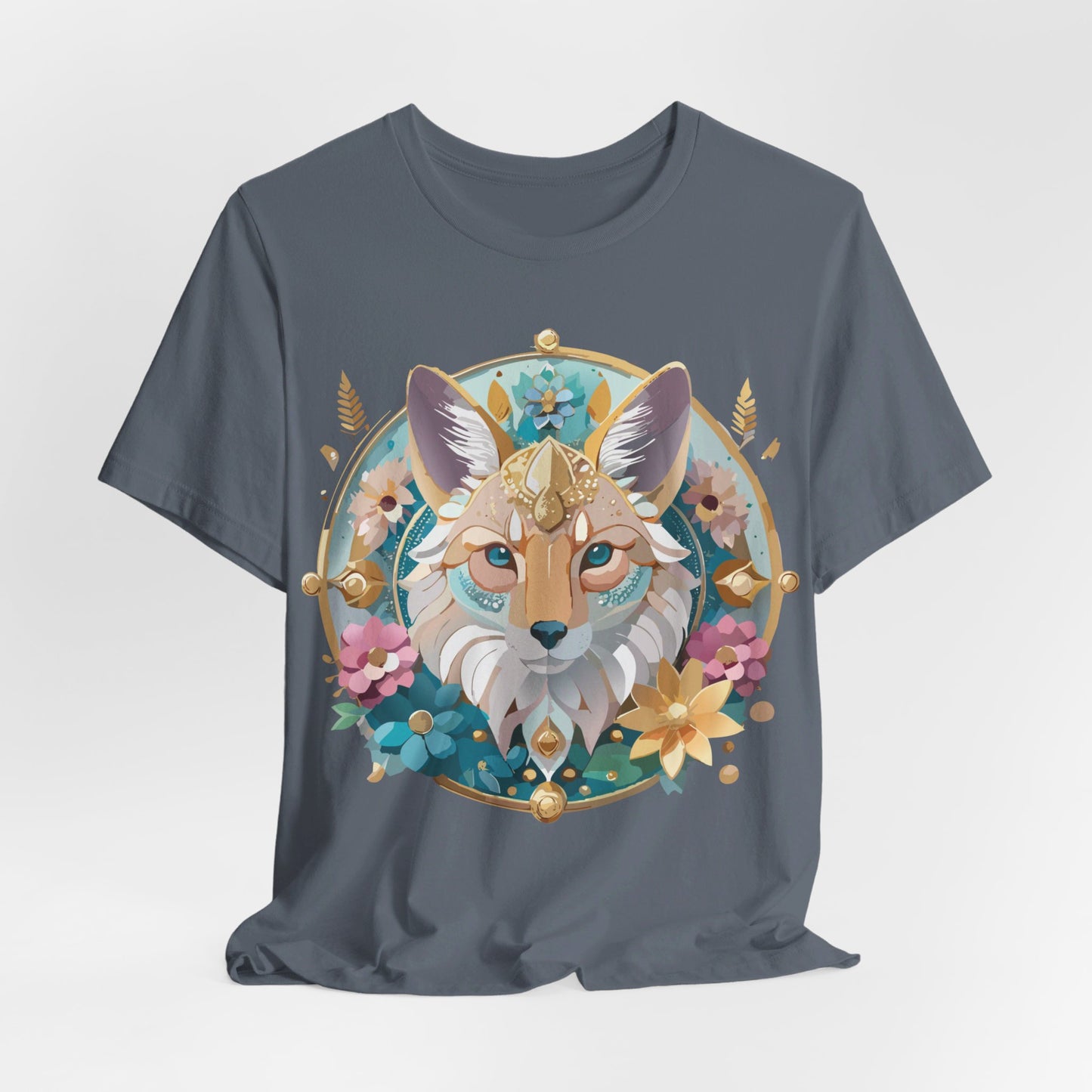 Natural Cotton Tee Shirt - Medallion Collection Printify
