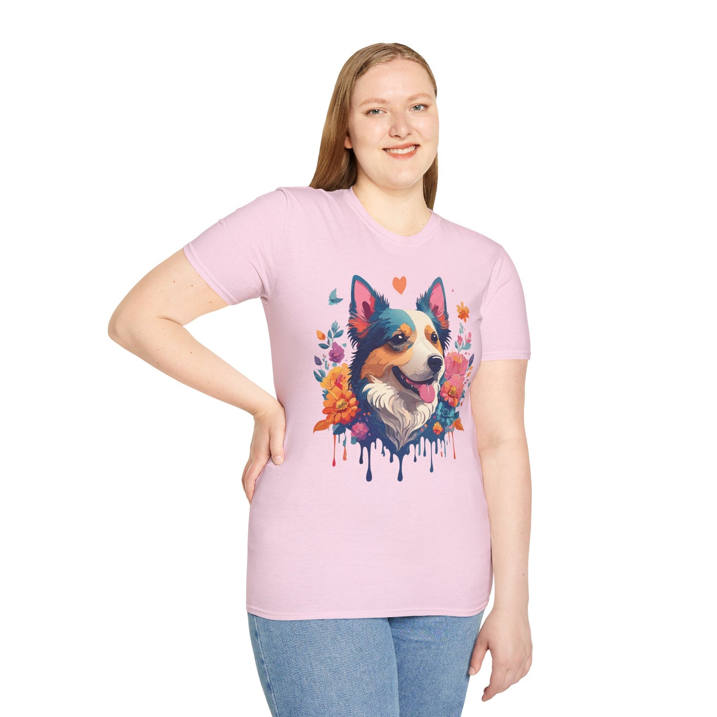 Dog Shirt, Shirt with Dog, Animal Tee, Shirt with Animals
