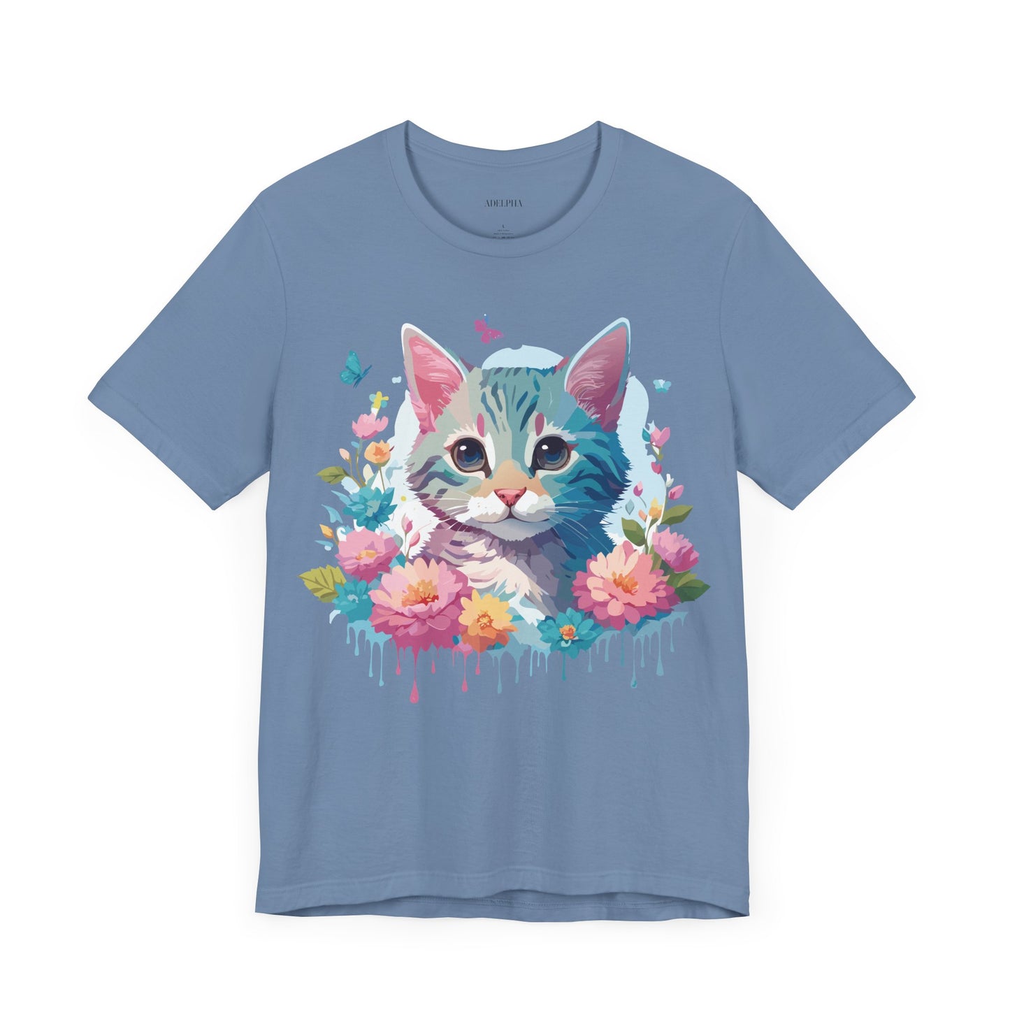 Cat Shirt, Shirt with Cat - ADELPHA