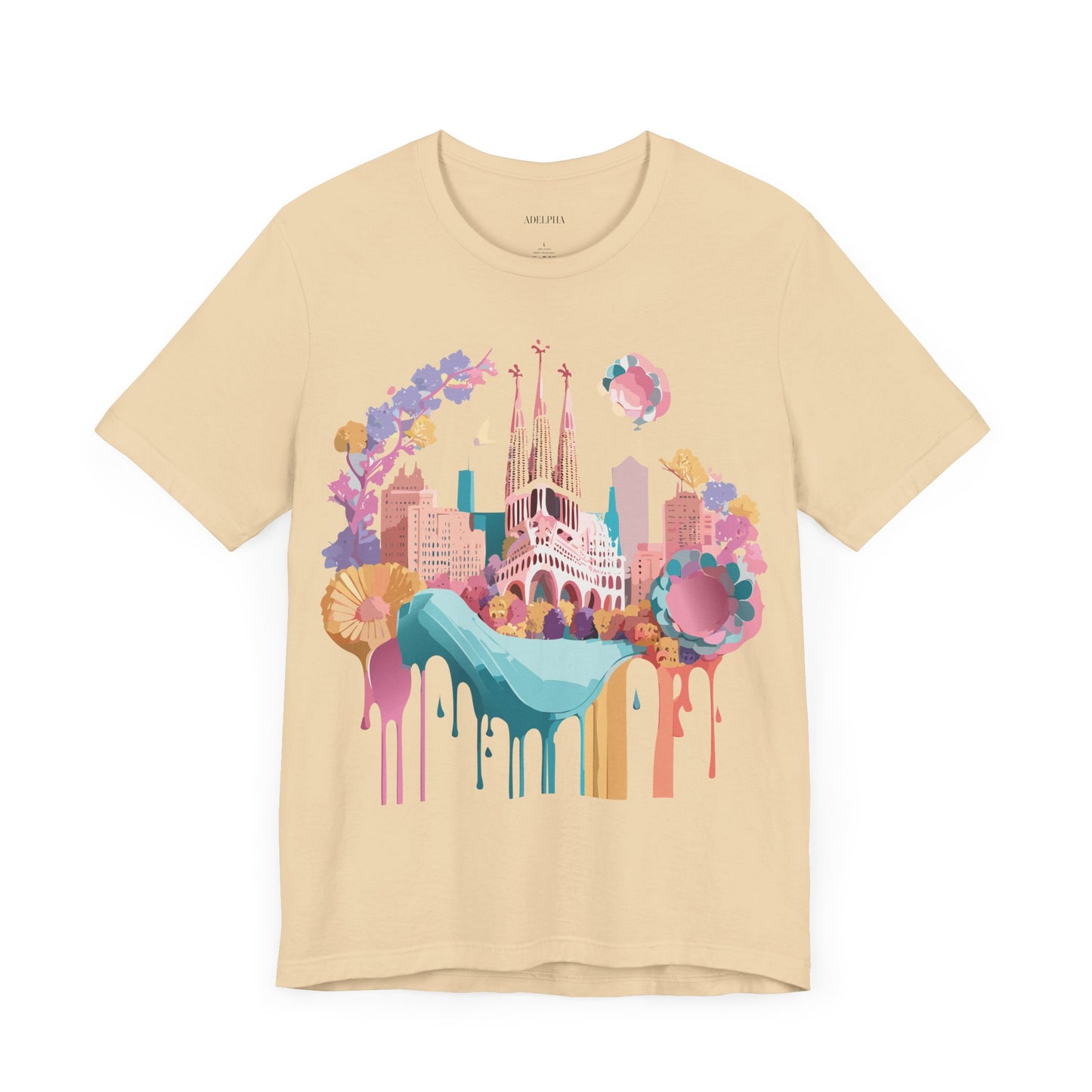 Tourist Shirt, Shirt with Barcelona - ADELPHA