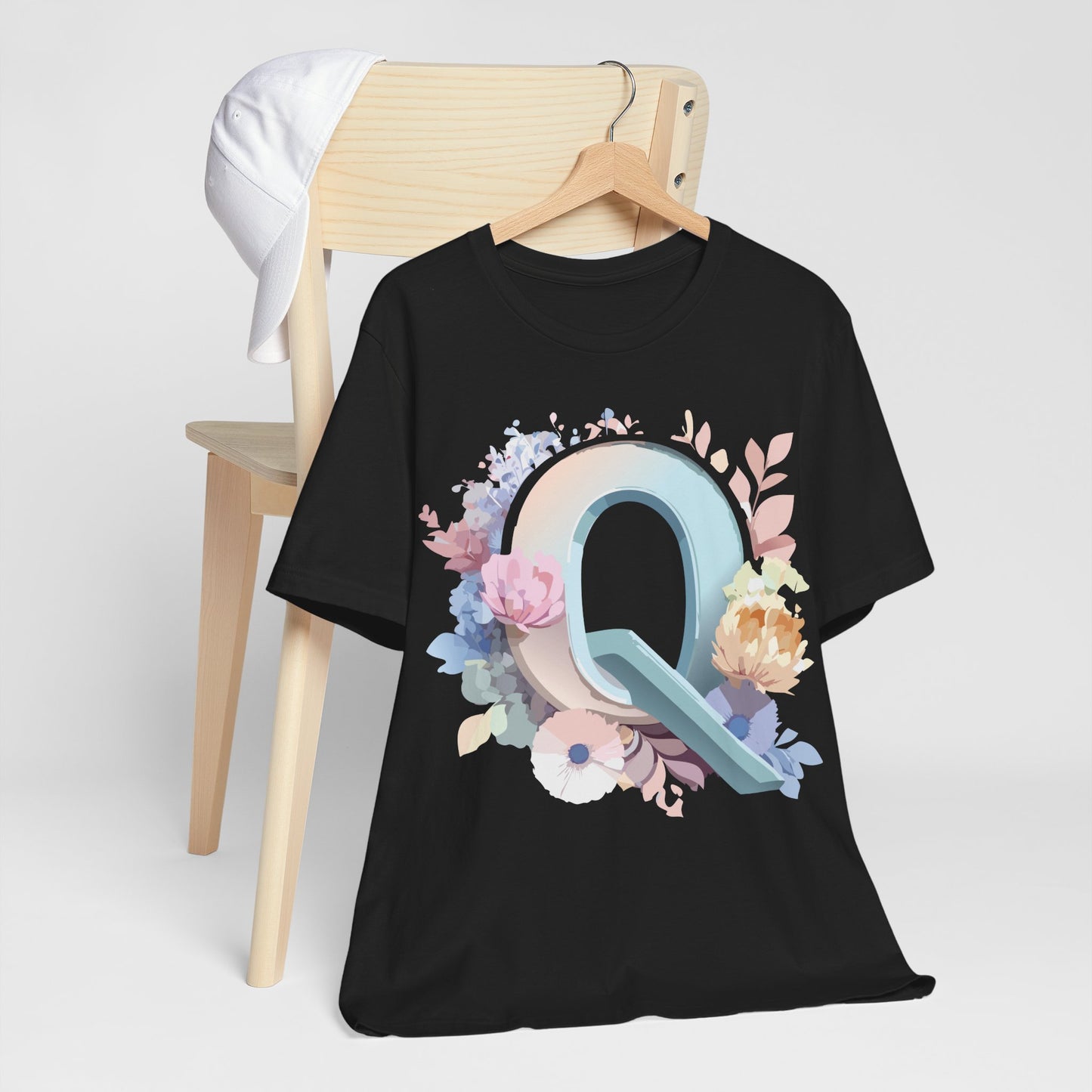 Letter Shirt, Letter Q Shirt - ADELPHA