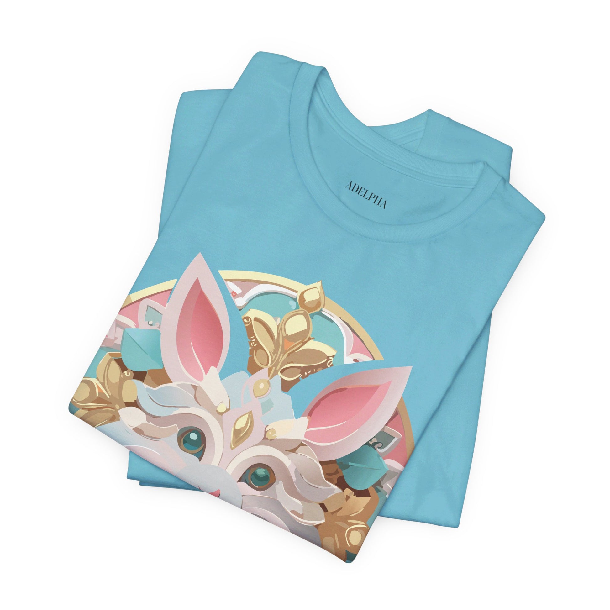 Natural Cotton Tee Shirt - Medallion Collection Printify