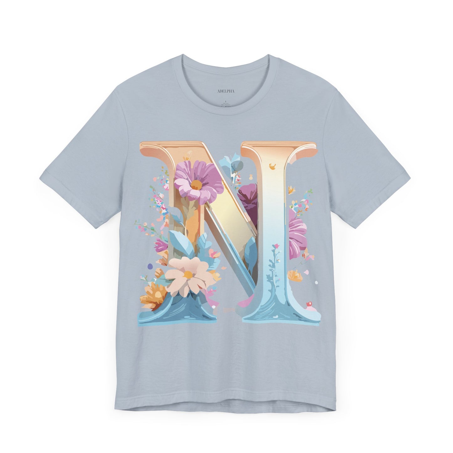 Letter Shirt, Letter N Shirt - ADELPHA