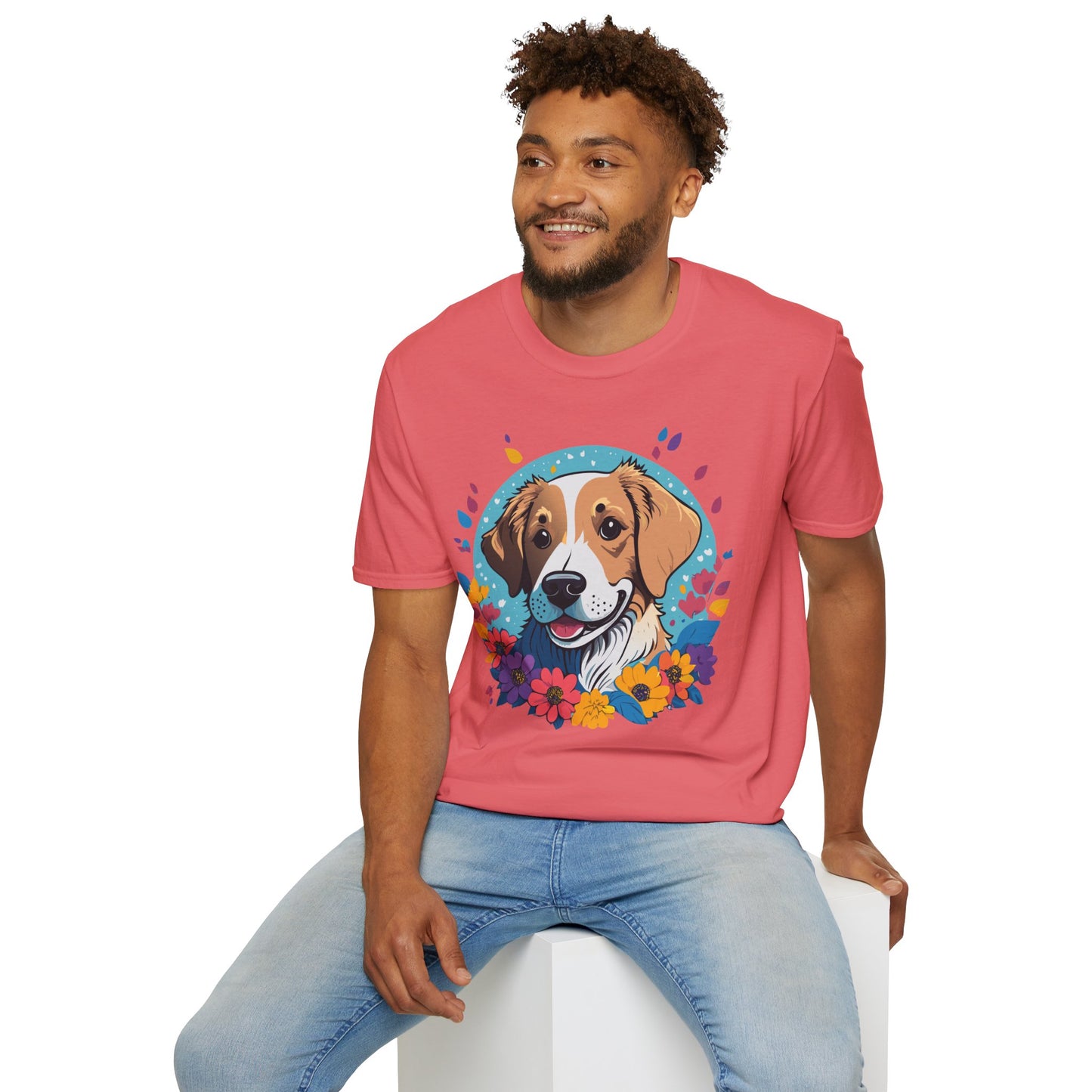 Dog Shirt, Shirt with Dog, Animal Tee, Shirt with Animals