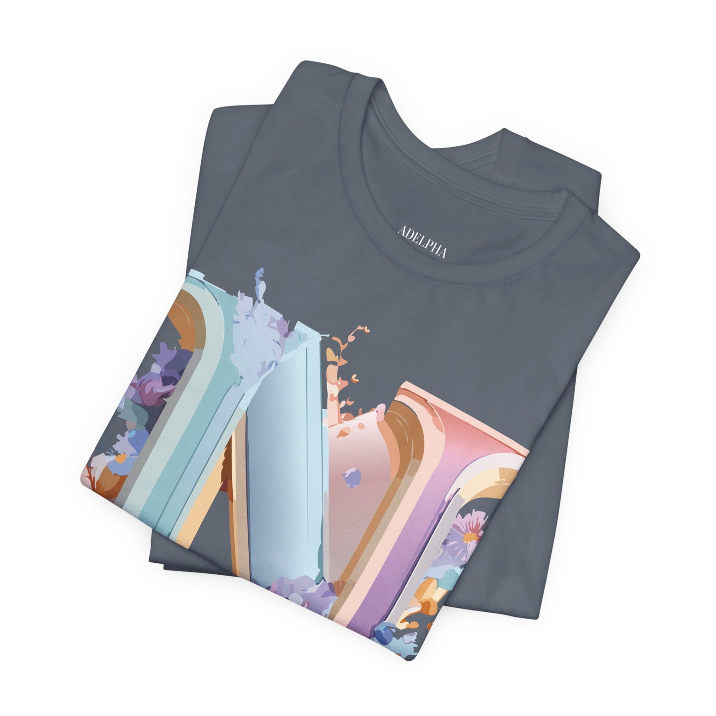 Natural Cotton Tee Shirt - Letters Collection - N Printify