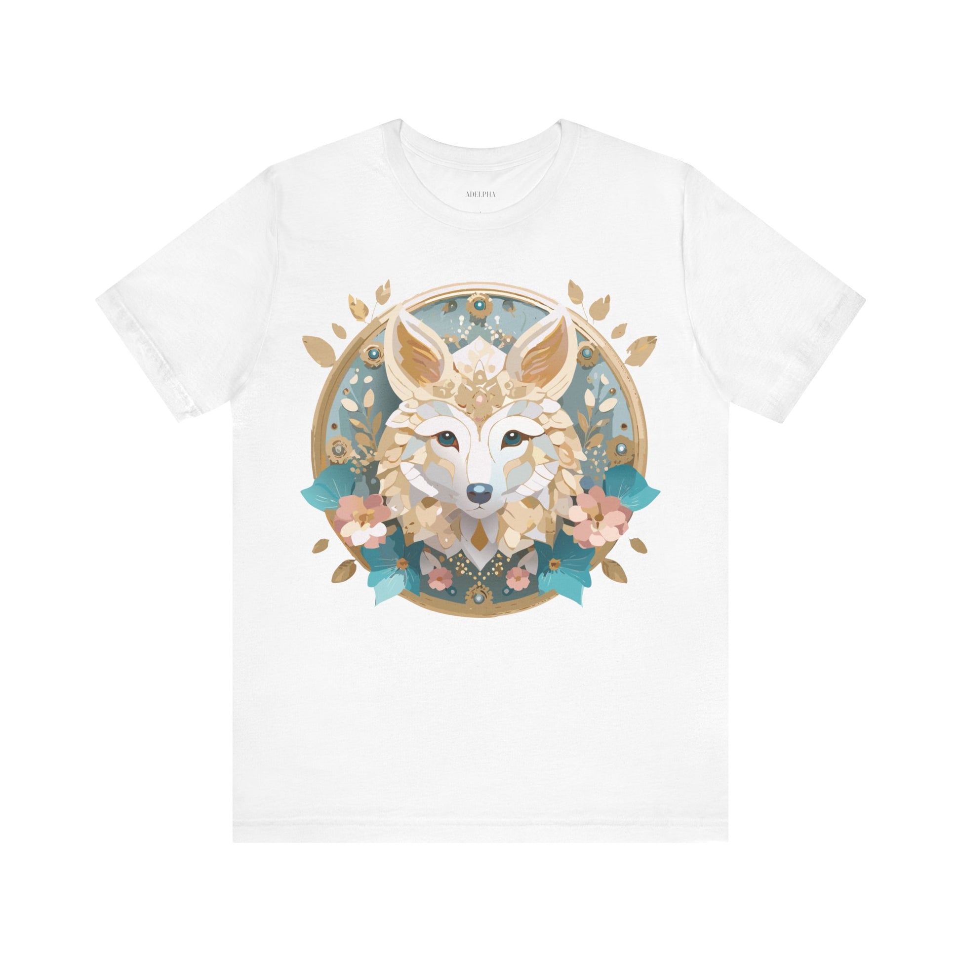 Natural Cotton Tee Shirt - Medallion Collection Printify