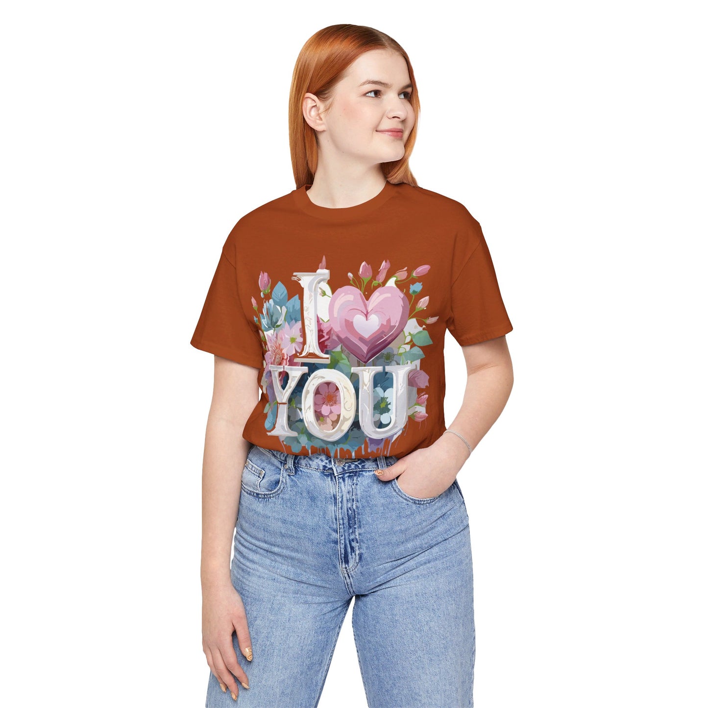 Natural Cotton Tee Shirt - Love Story Collection Printify