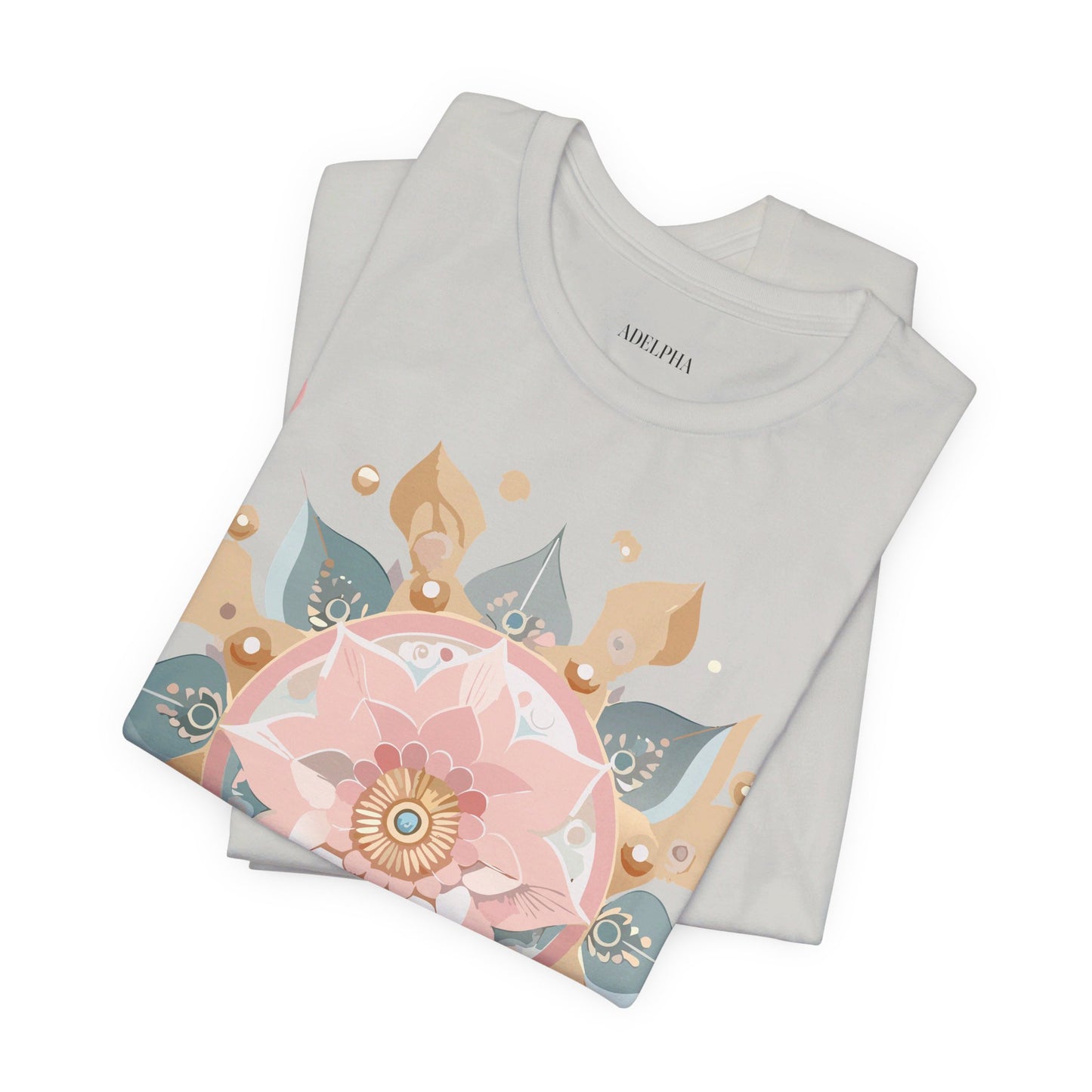 Natural Cotton Tee Shirt - Medallion Collection Printify