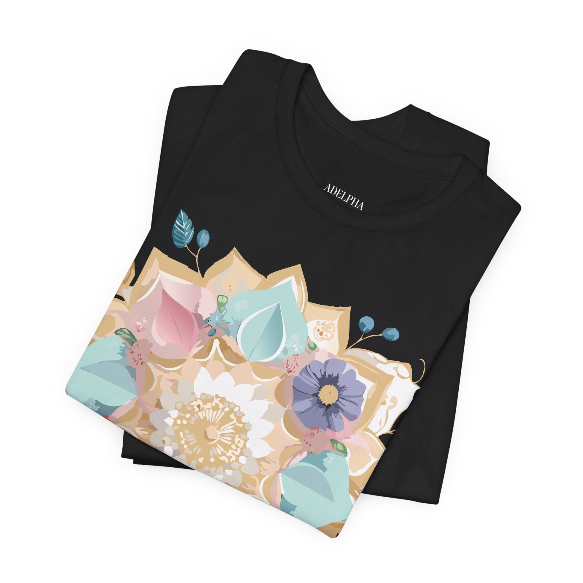 Natural Cotton Tee Shirt - Medallion Collection Printify