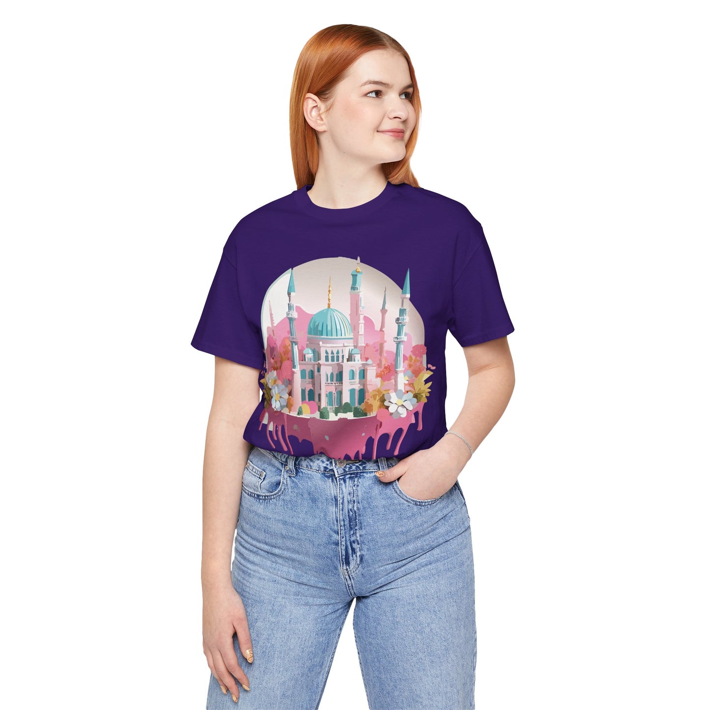 Natural Cotton Tee Shirt - Istanbul, Turkey Printify