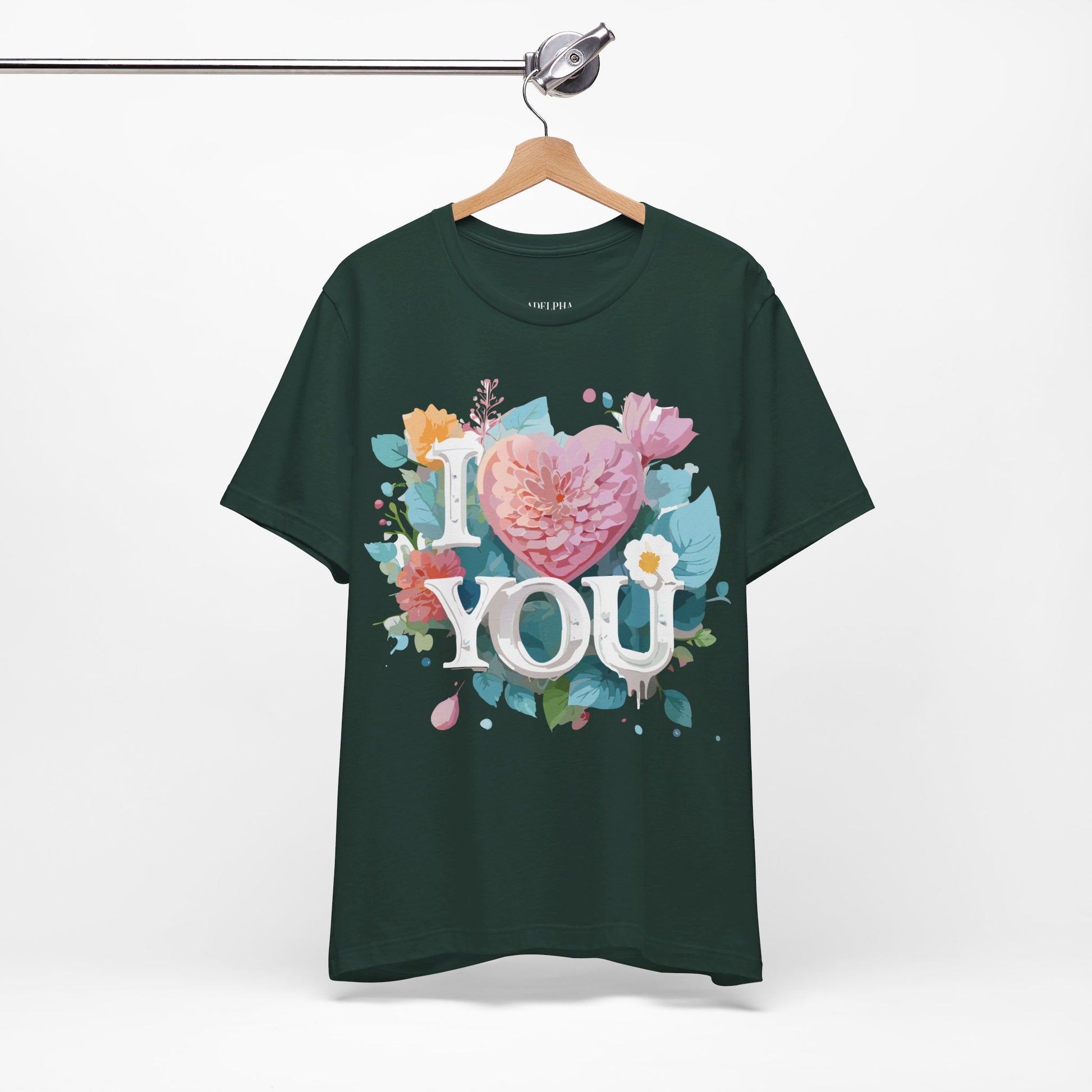 Natural Cotton Tee Shirt - Love Story Collection Printify