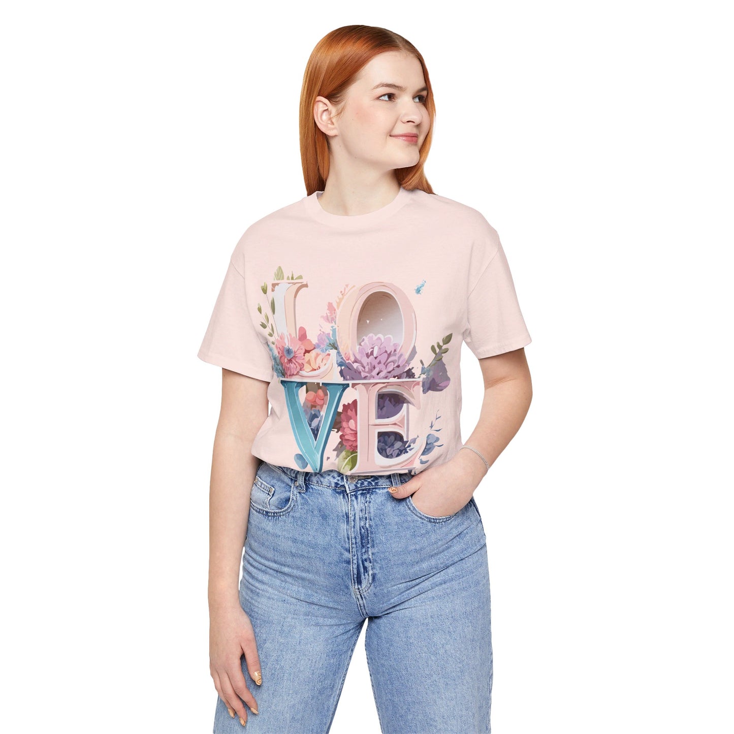 Natural Cotton Tee Shirt - Love story Collection Printify