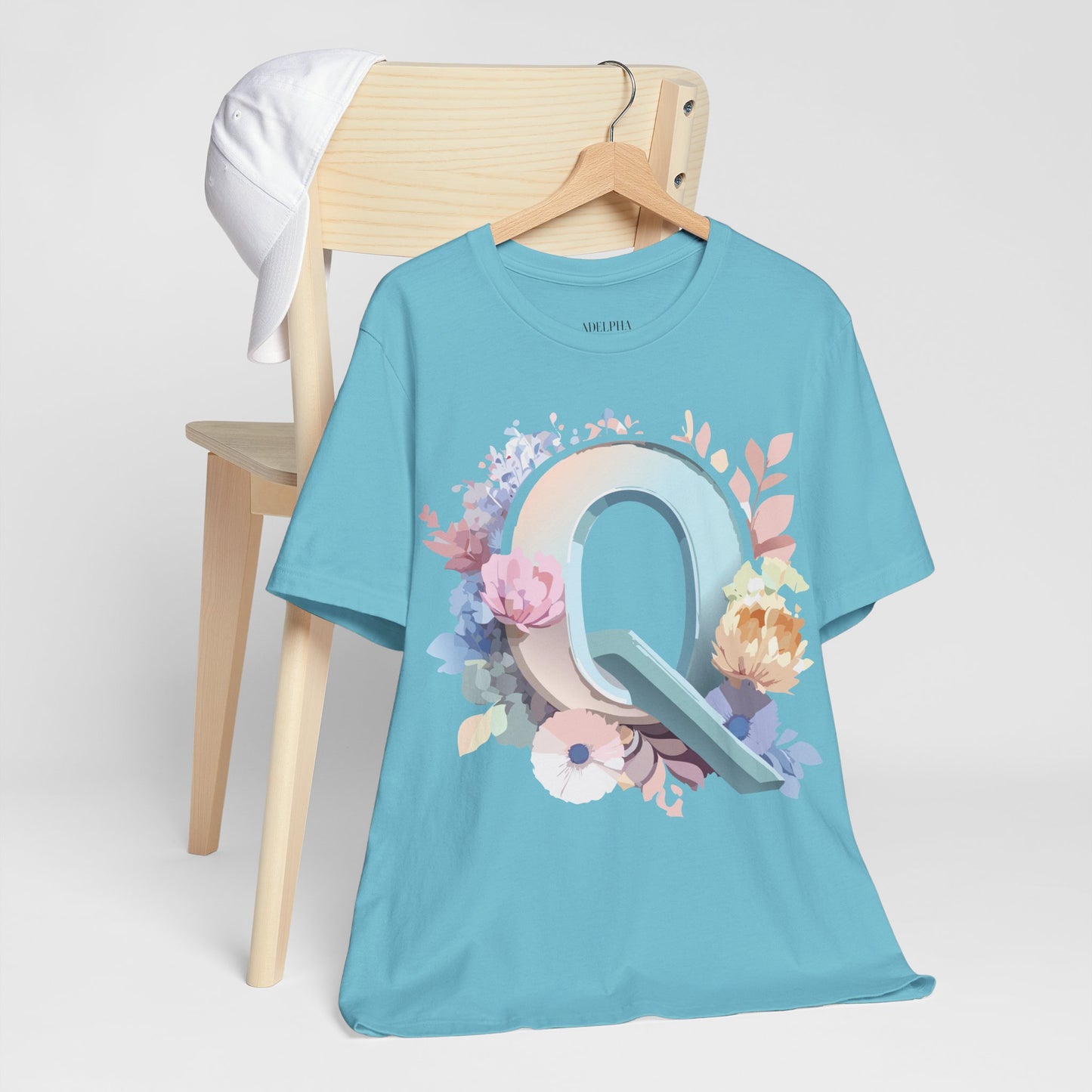 Letter Shirt, Letter Q Shirt - ADELPHA