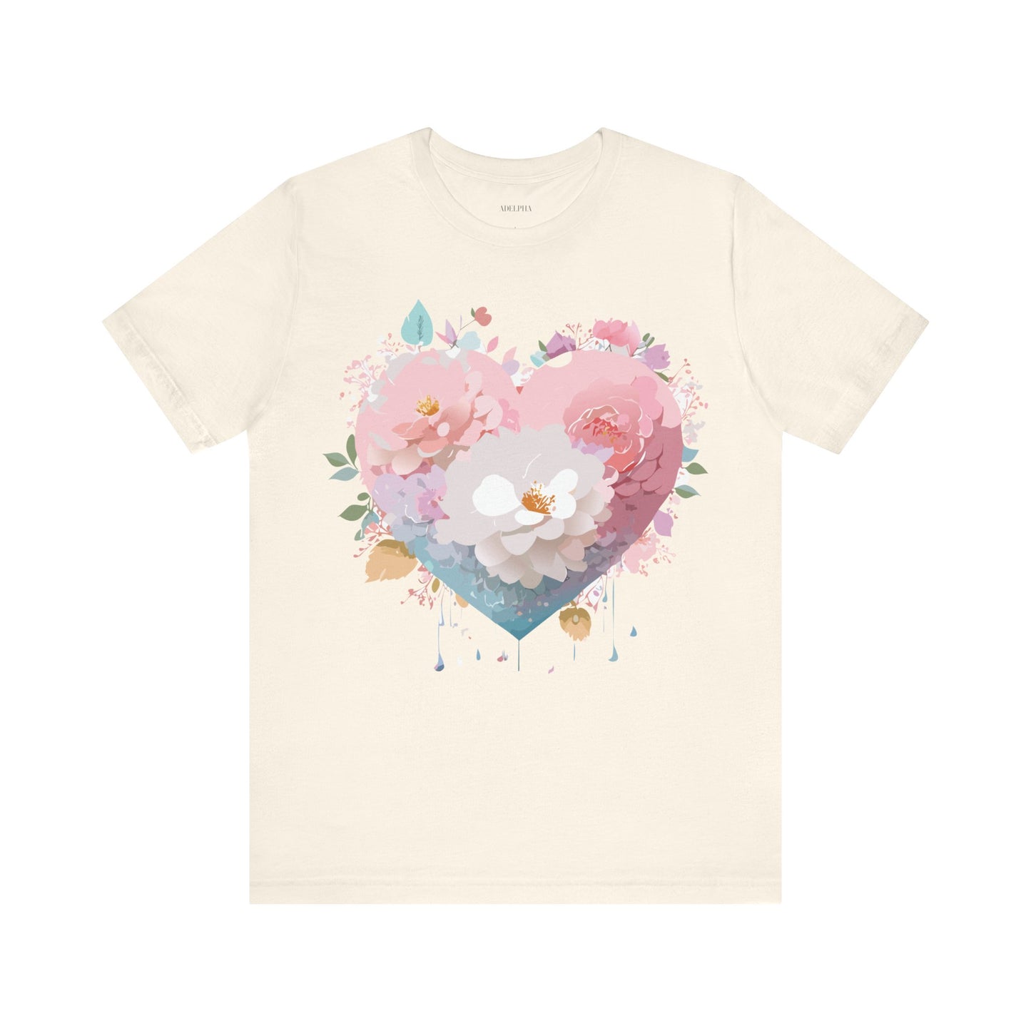 Natural Cotton Tee Shirt - Love story Collection Printify