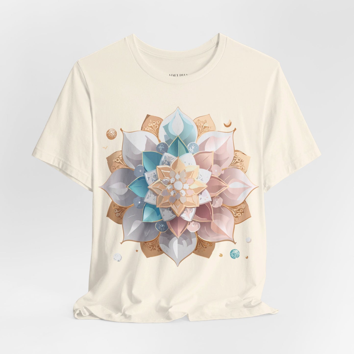 Natural Cotton Tee Shirt - Medallion Collection Printify