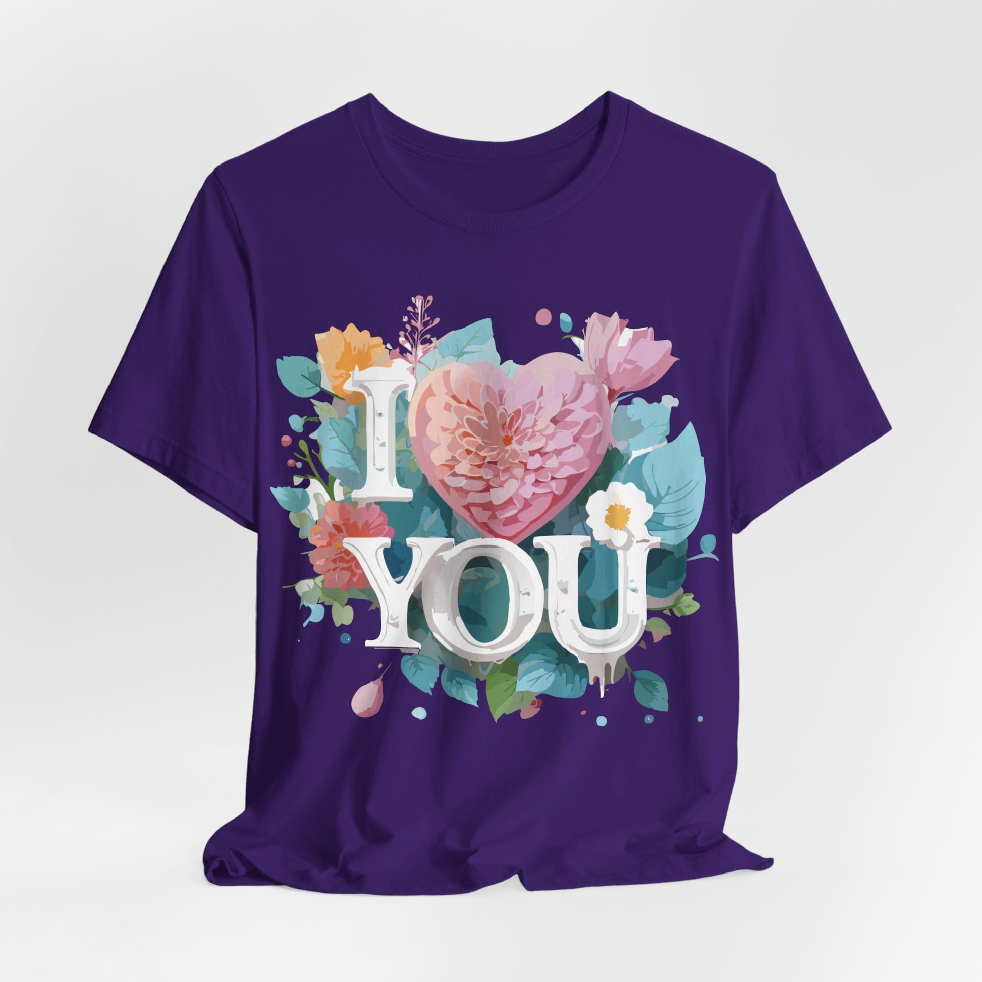 Natural Cotton Tee Shirt - Love Story Collection Printify