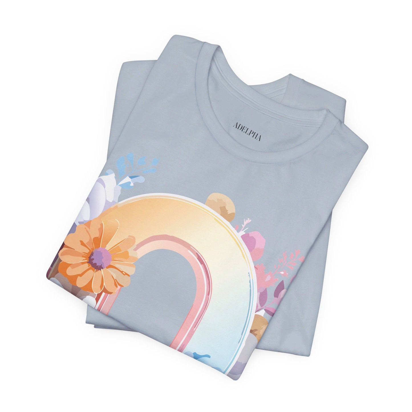 Natural Cotton Tee Shirt - Letters Collection - O Printify