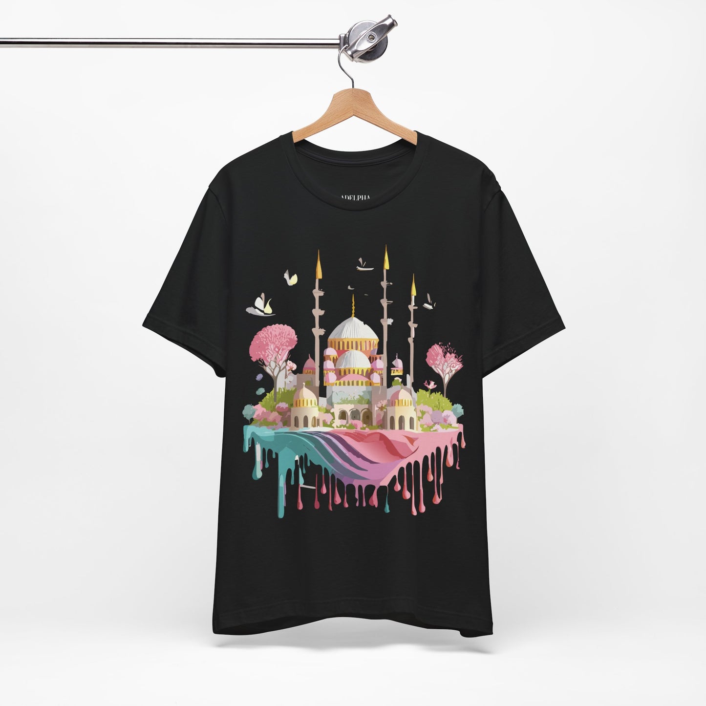 Natural Cotton Tee Shirt - Istanbul, Turkey Printify