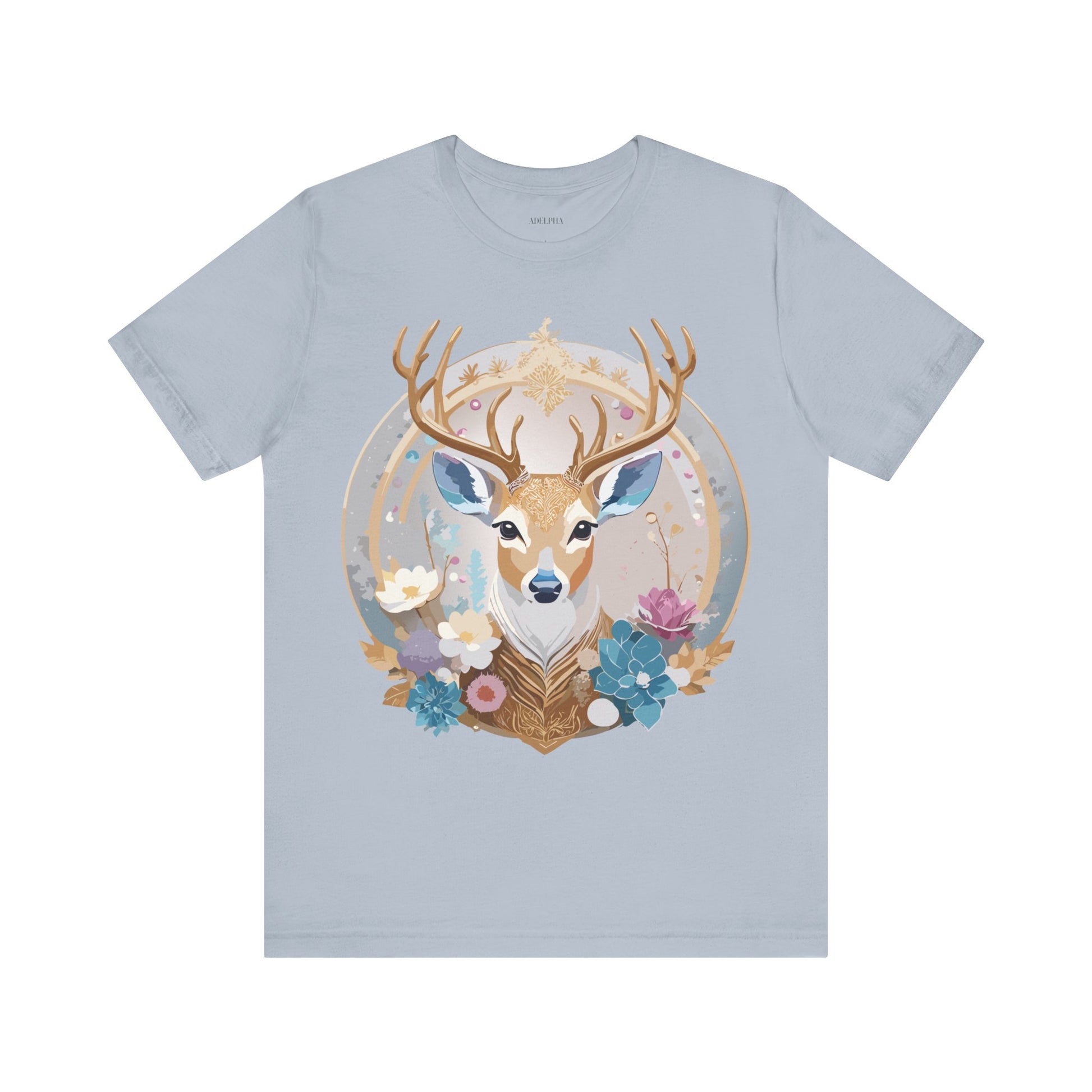 Natural Cotton Tee Shirt - Medallion Collection Printify