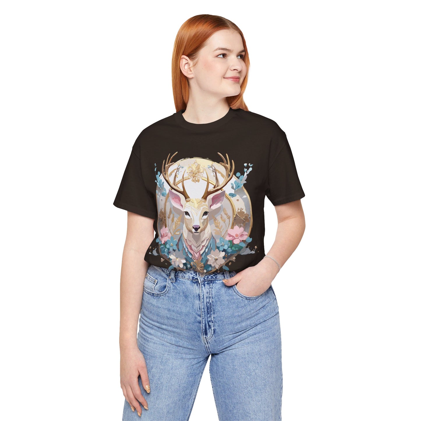Natural Cotton Tee Shirt - Medallion Collection Printify