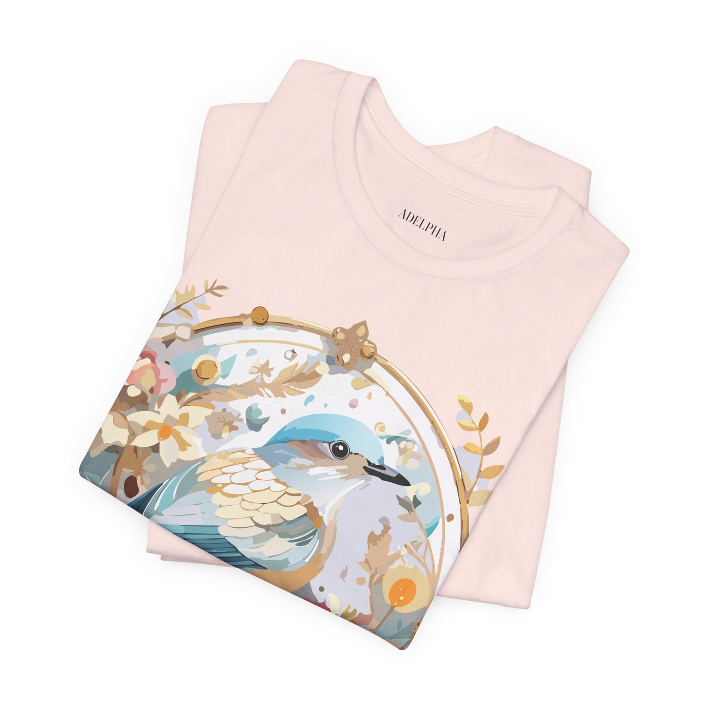 Natural Cotton Tee Shirt - Medallion Collection Printify