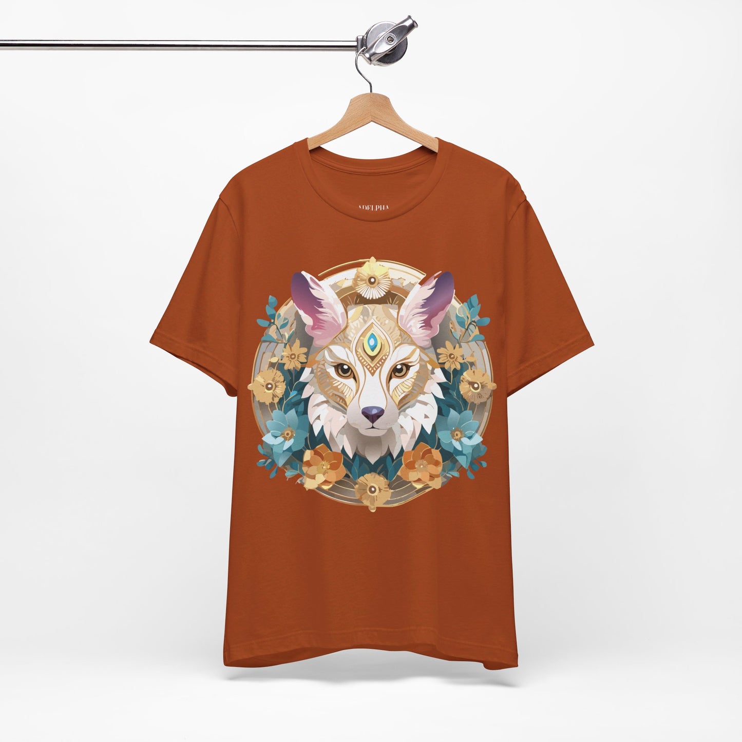 Natural Cotton Tee Shirt - Medallion Collection Printify
