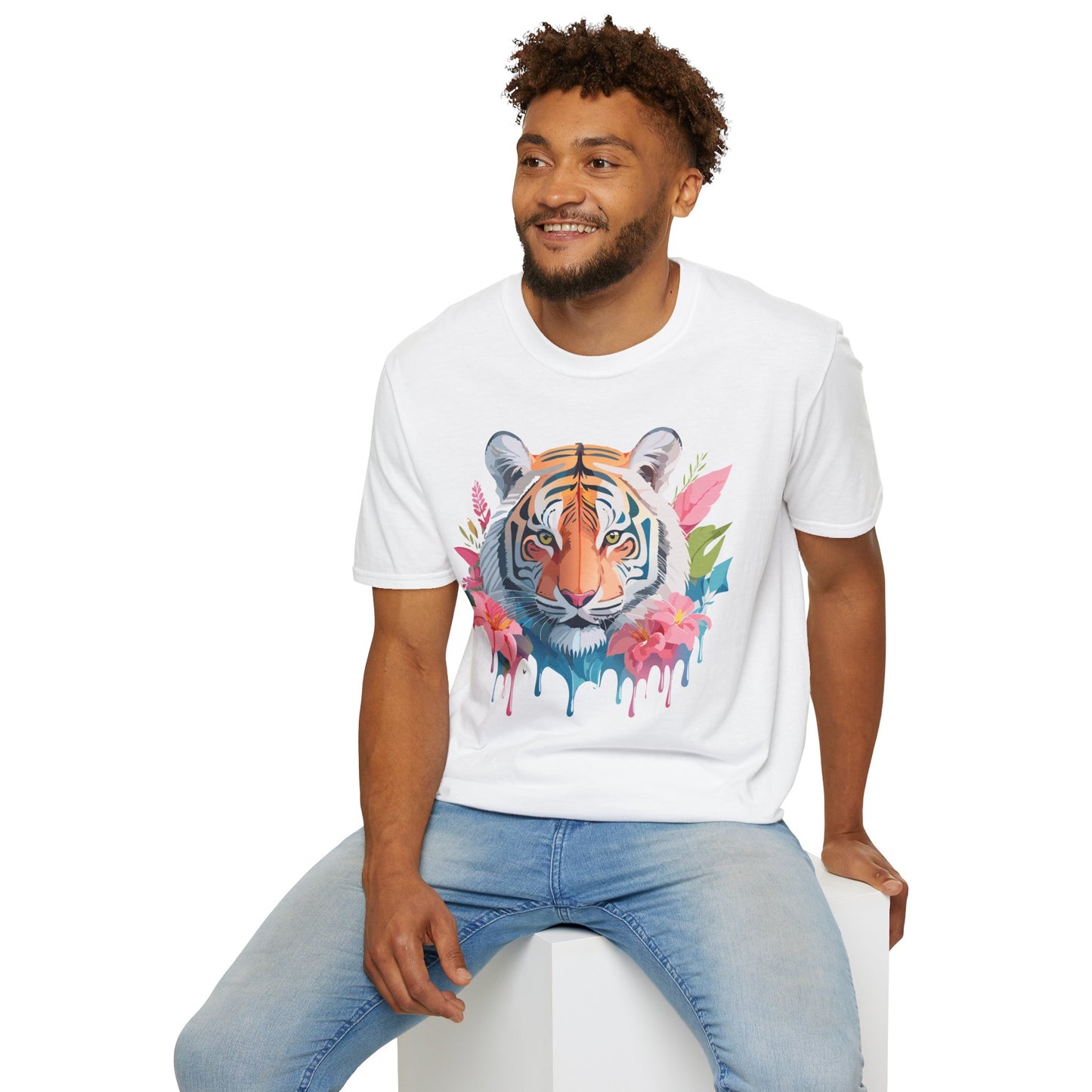 Tiger Shirt, Shirt with Tiger, Animal Tee, Shirt with Animals