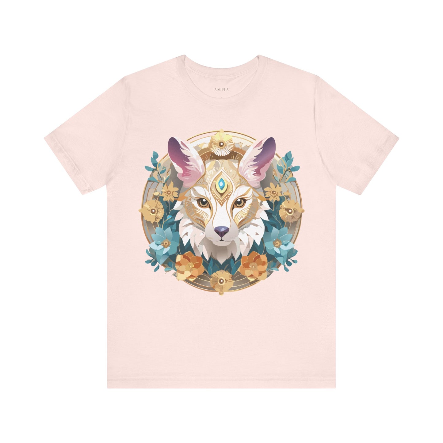 Natural Cotton Tee Shirt - Medallion Collection Printify