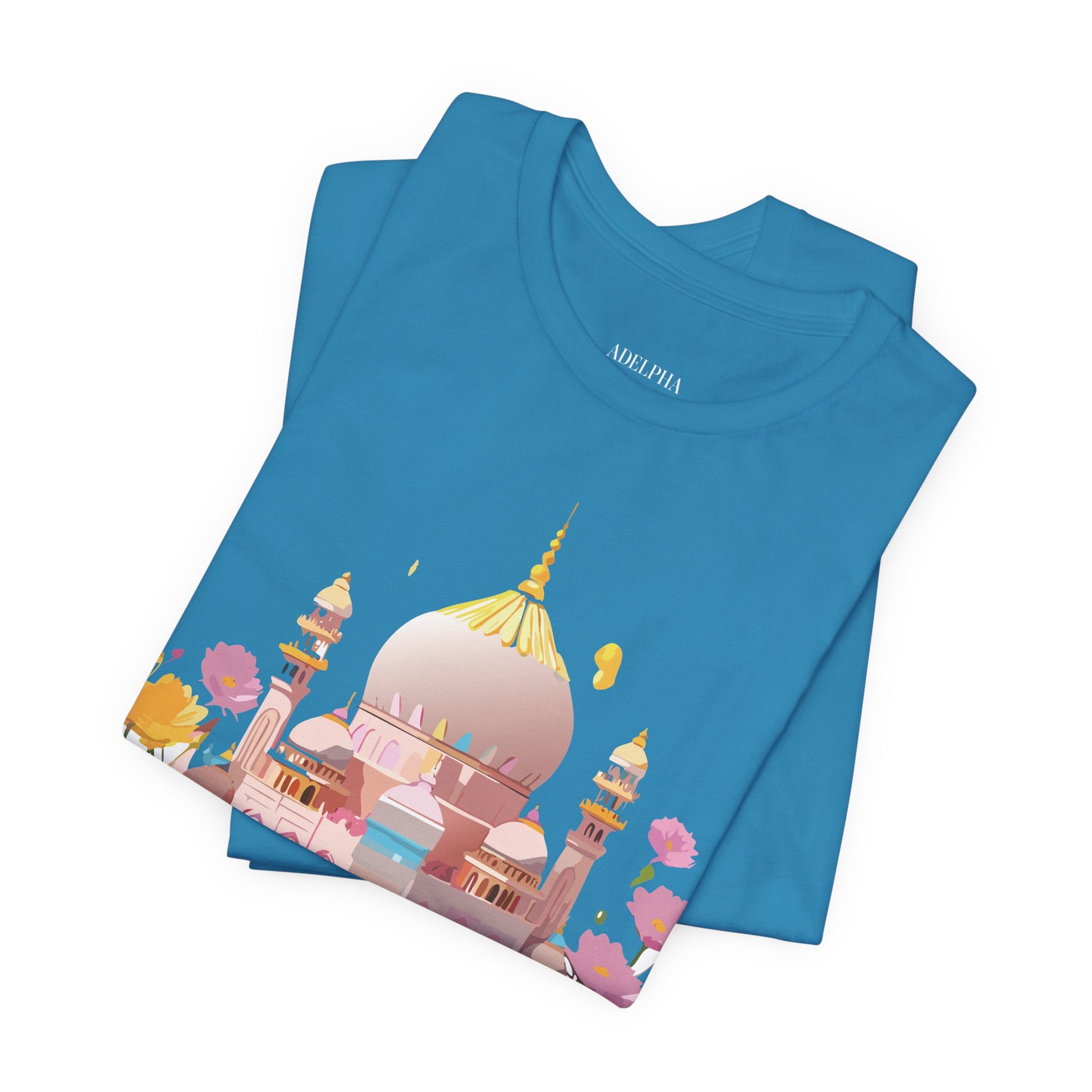 Natural Cotton Tee Shirt - Bukhara, Uzbekistan Printify