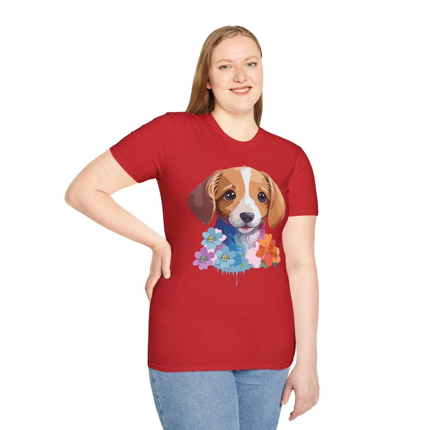 Dog Shirt, Shirt with Dog, Animal Tee, Shirt with Animals