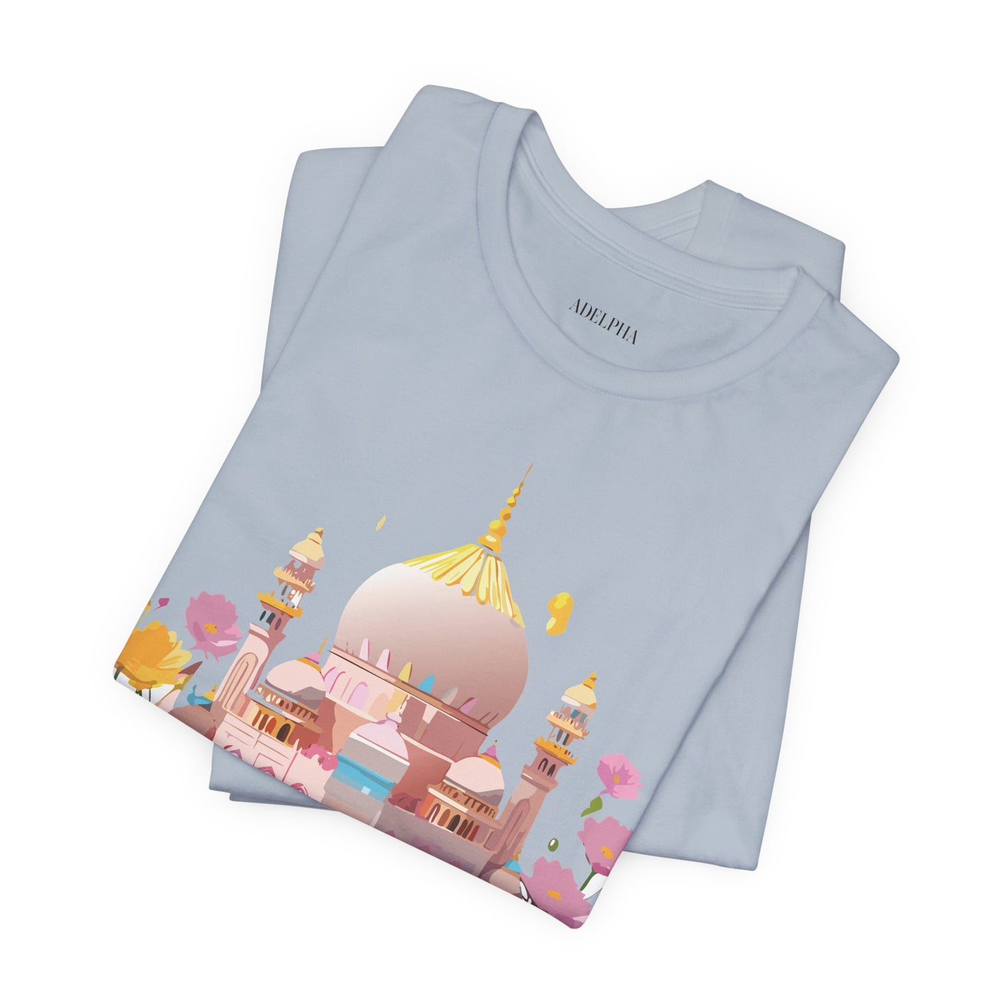 Natural Cotton Tee Shirt - Bukhara, Uzbekistan Printify