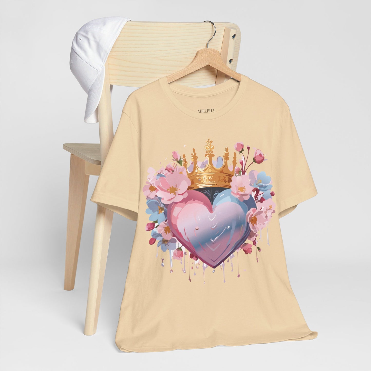 Natural Cotton Tee Shirt - Love story Collection Printify
