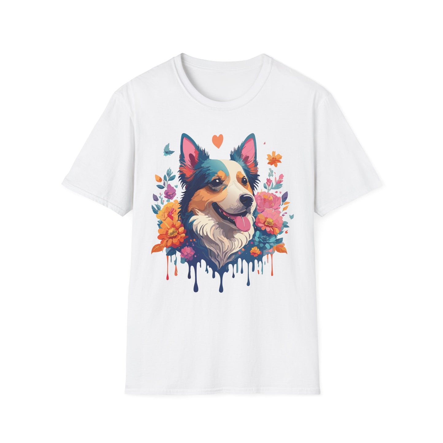 Dog Shirt, Shirt with Dog, Animal Tee, Shirt with Animals