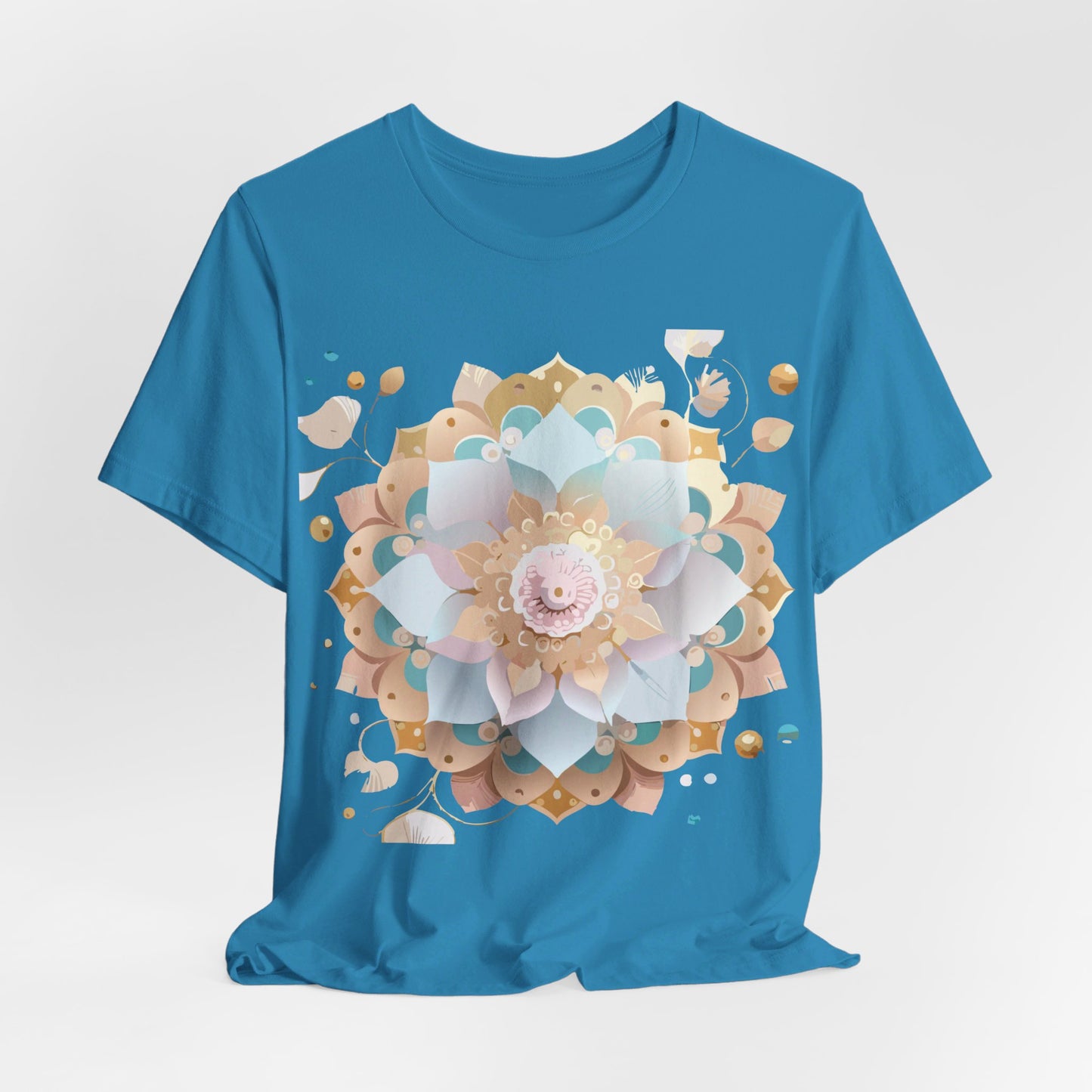 Natural Cotton Tee Shirt - Medallion Collection Printify