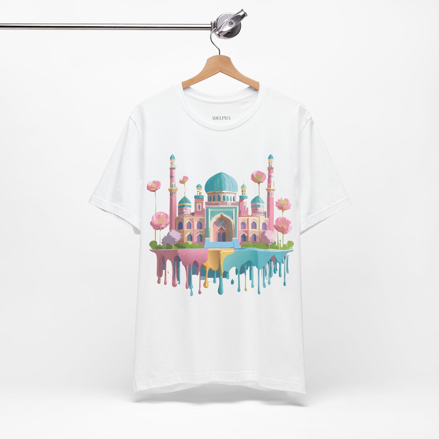 Natural Cotton Tee Shirt - Tashkent, Uzbekistan Printify
