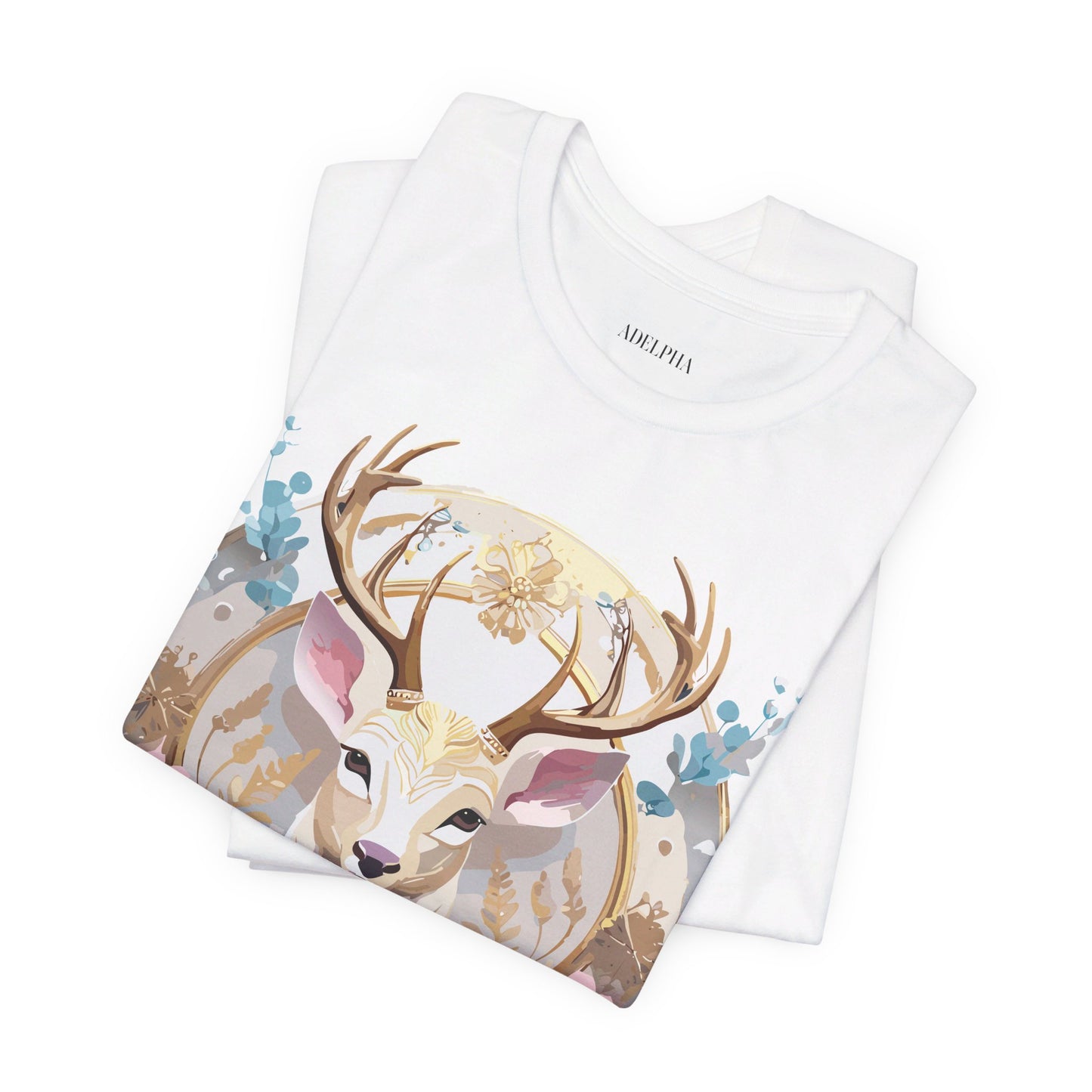 Natural Cotton Tee Shirt - Medallion Collection Printify