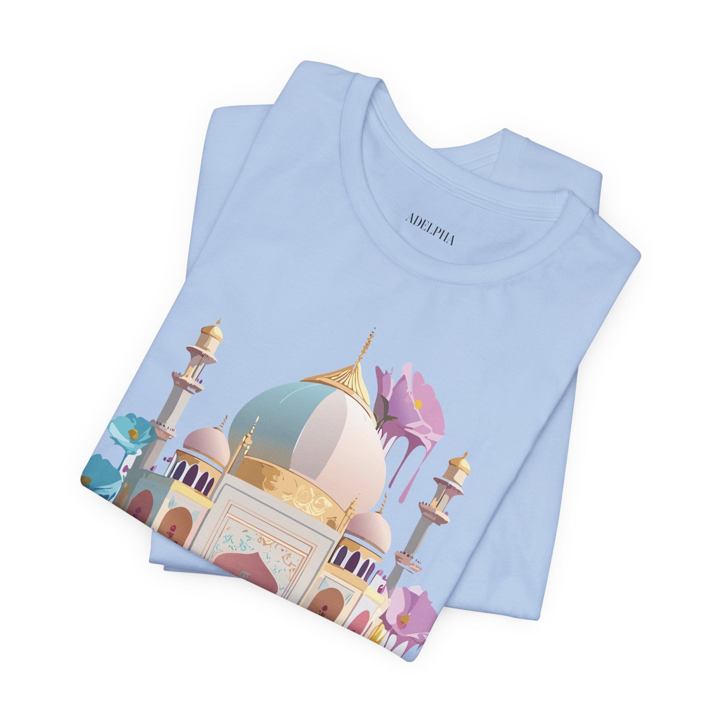 Natural Cotton Tee Shirt - Bukhara, Uzbekistan Printify