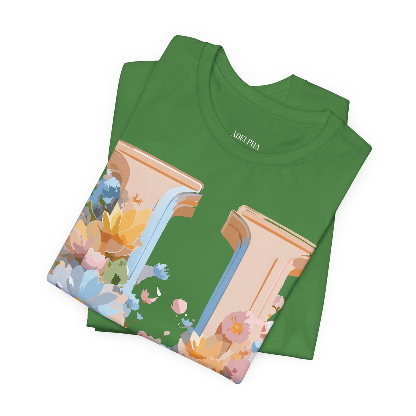 Natural Cotton Tee Shirt - Letters Collection - U Printify