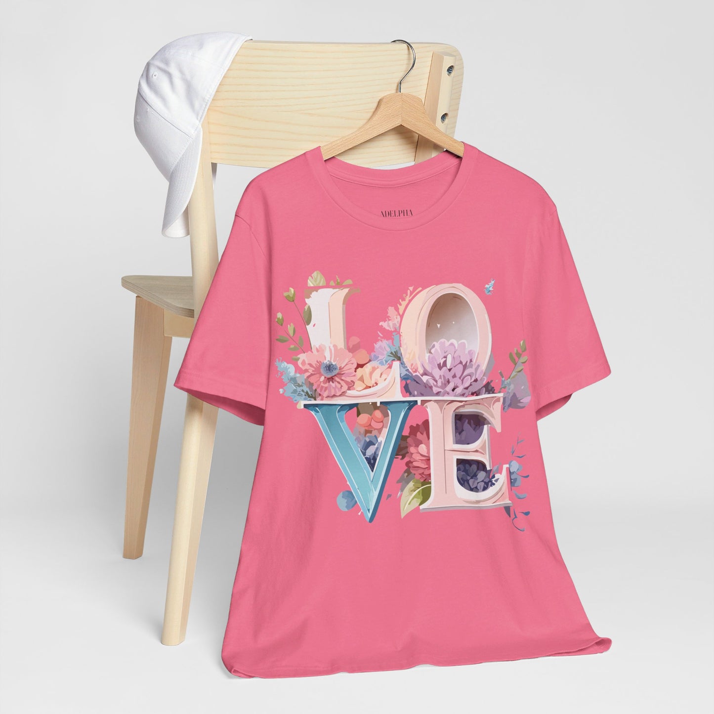 Natural Cotton Tee Shirt - Love story Collection Printify