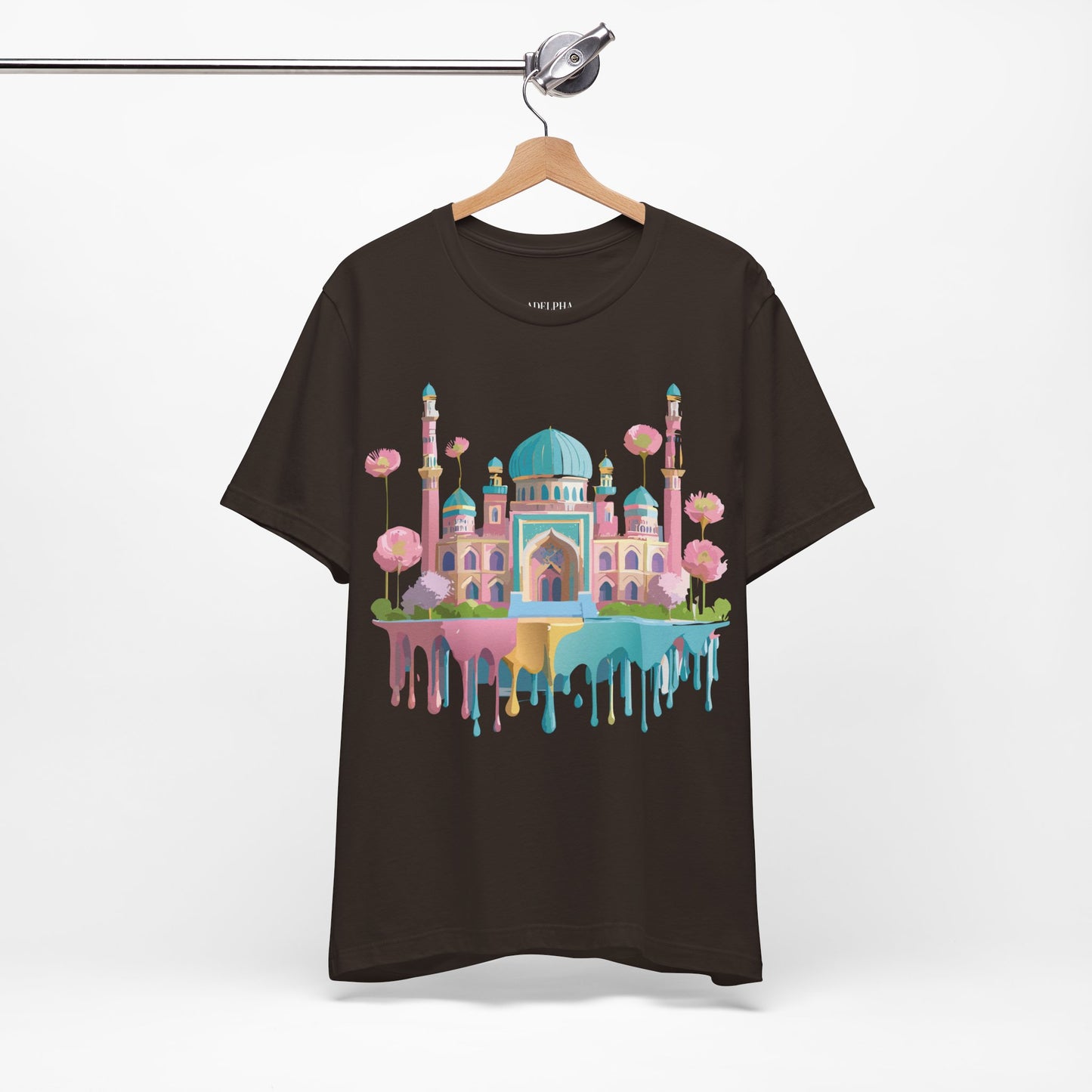 Natural Cotton Tee Shirt - Tashkent, Uzbekistan Printify