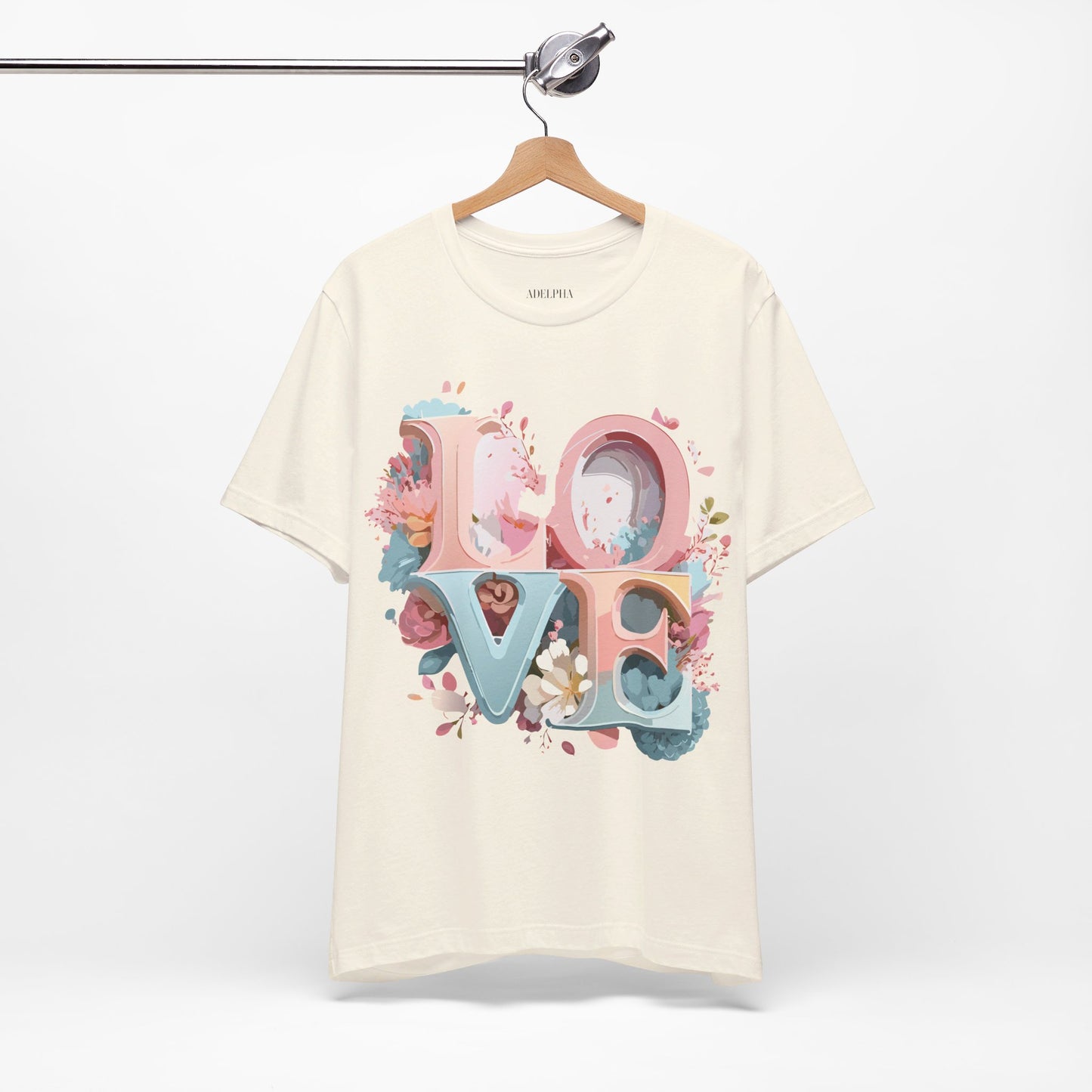 Natural Cotton Tee Shirt - Love story Collection Printify